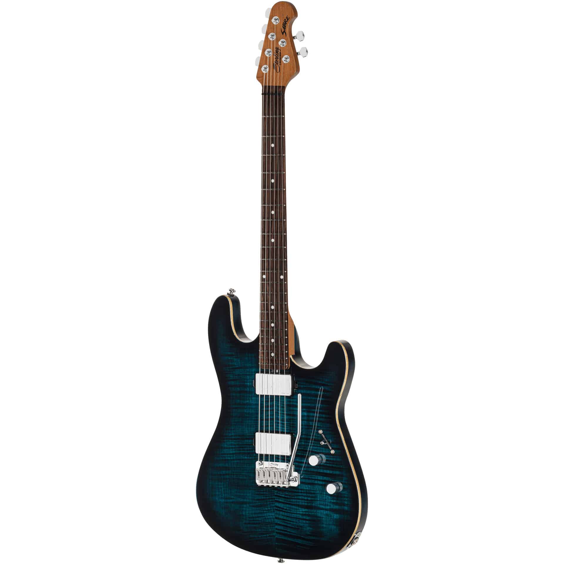 Sterling by Music Man Deep Blue Burst 2