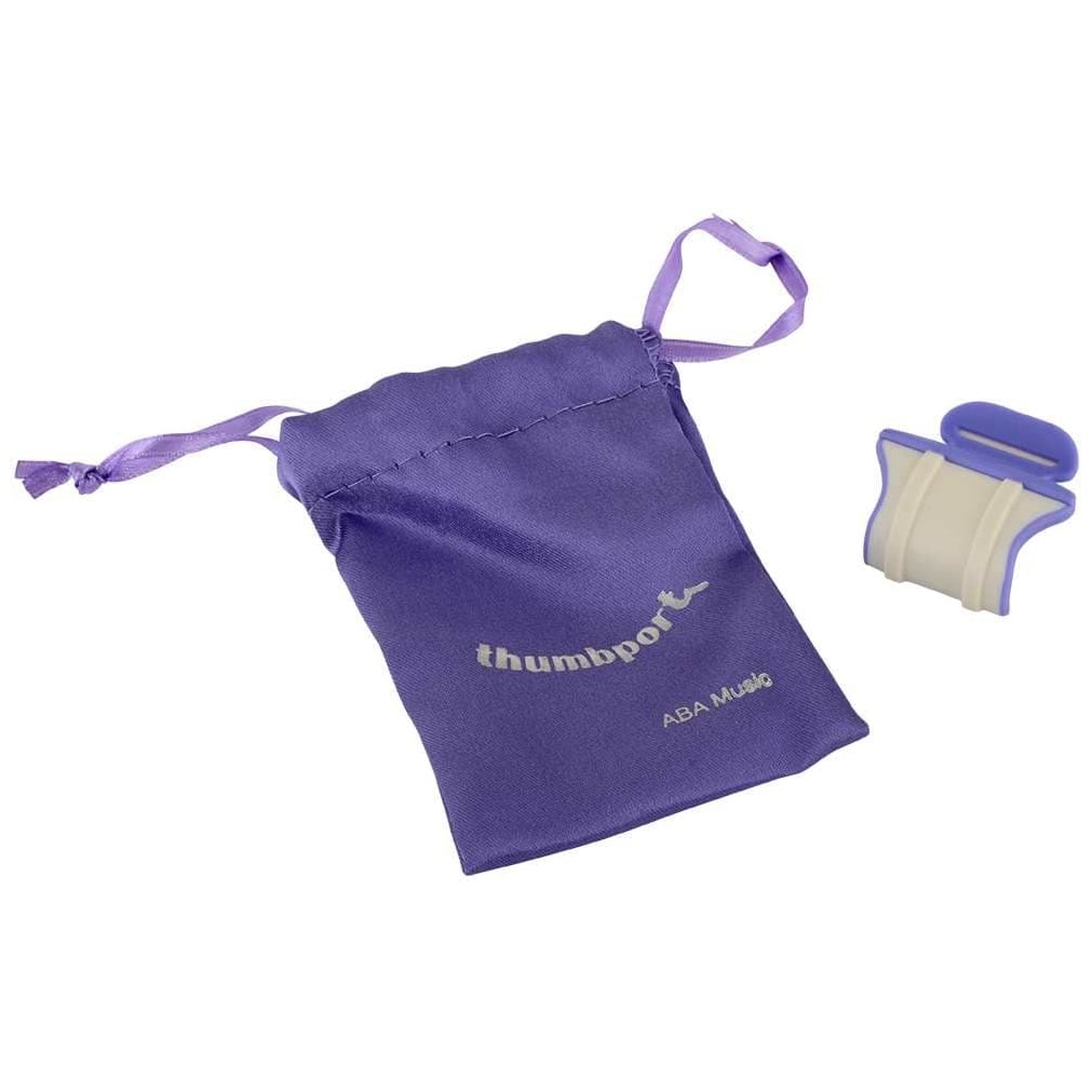Thumbport - Thumbport Daumenstütze für Querflöte Lila Elfenbein - 1