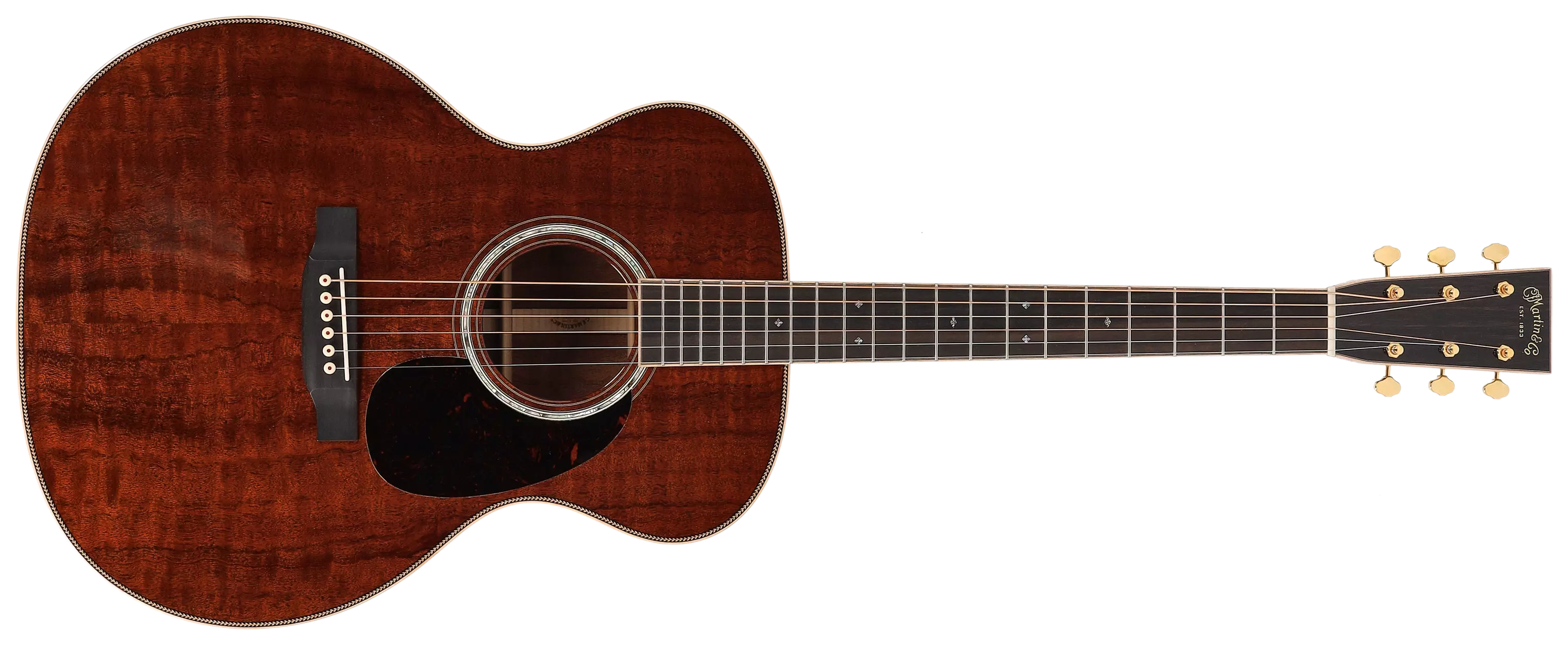 Martin Custom Shop GP28 Quilted Pommele Sapele 1