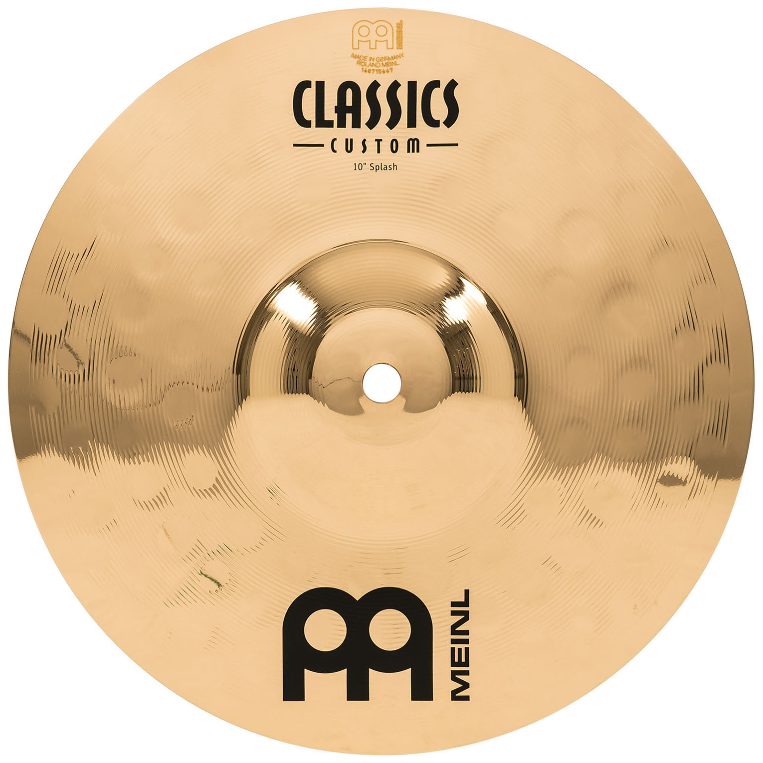 Meinl Cymbals - Meinl Cymbals CC10S-B Classics Custom Brilliant Splash - 10 Zoll