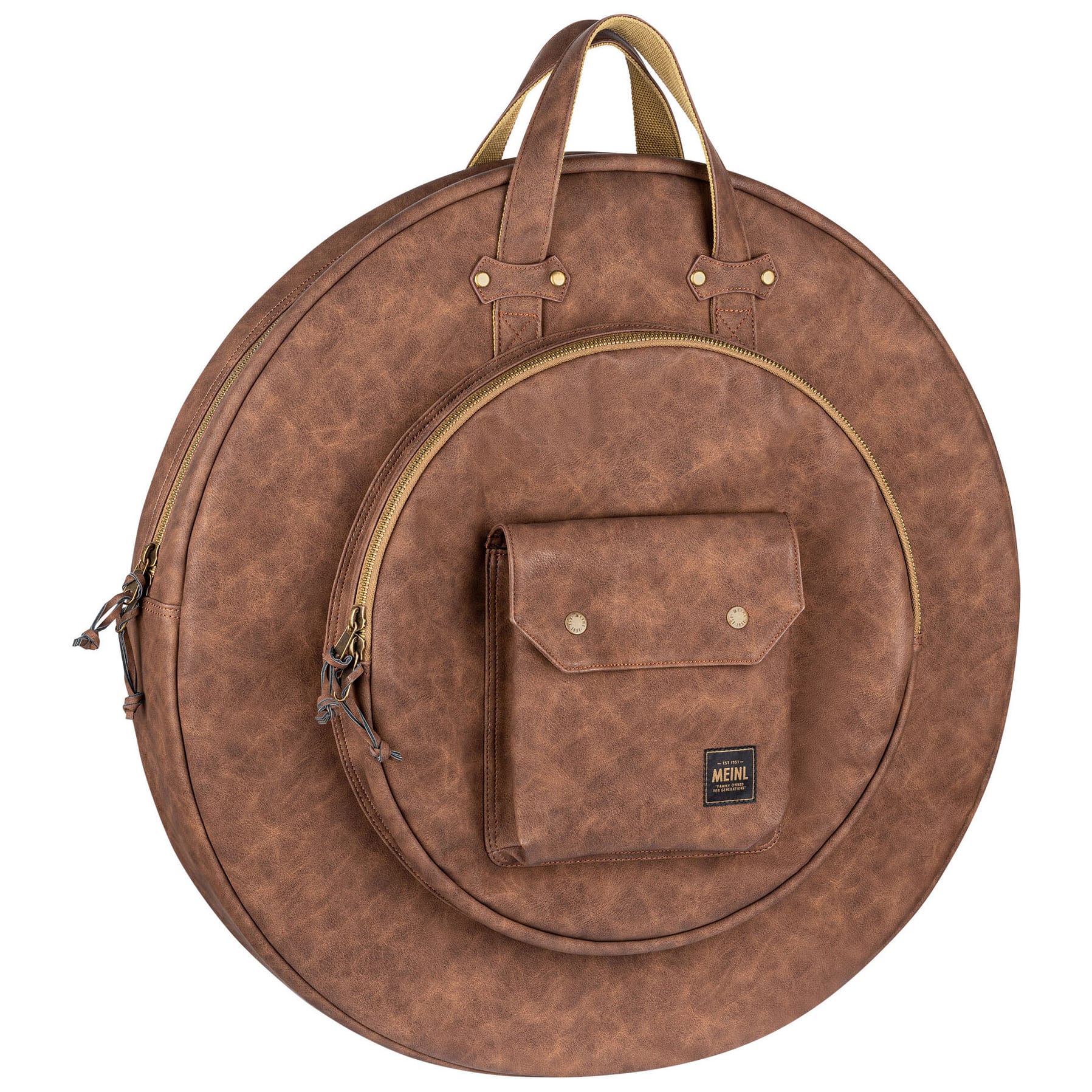 Meinl Cymbals MVHC22LB 22" Light Brown Vintage Hyde Cymbal Bag