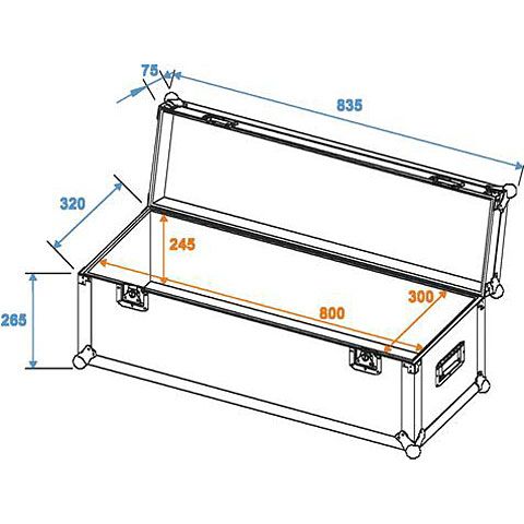 Roadinger Universal Case Pro, 80cm 3