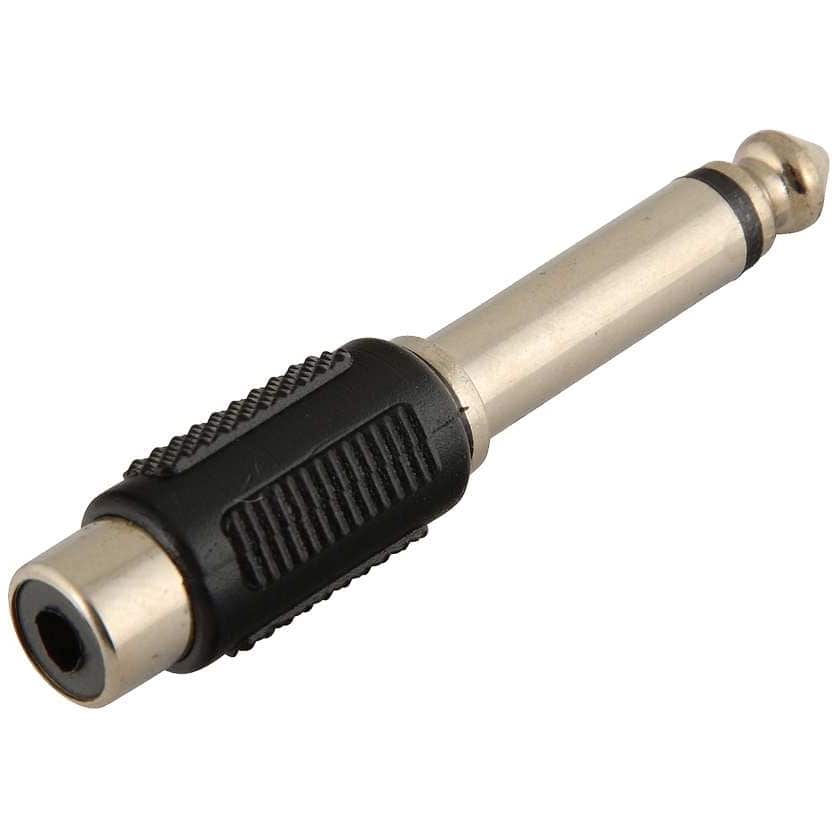 Image of Klang adapter cinch female auf klinkenstecker mono 6,3 mm 10007229 1