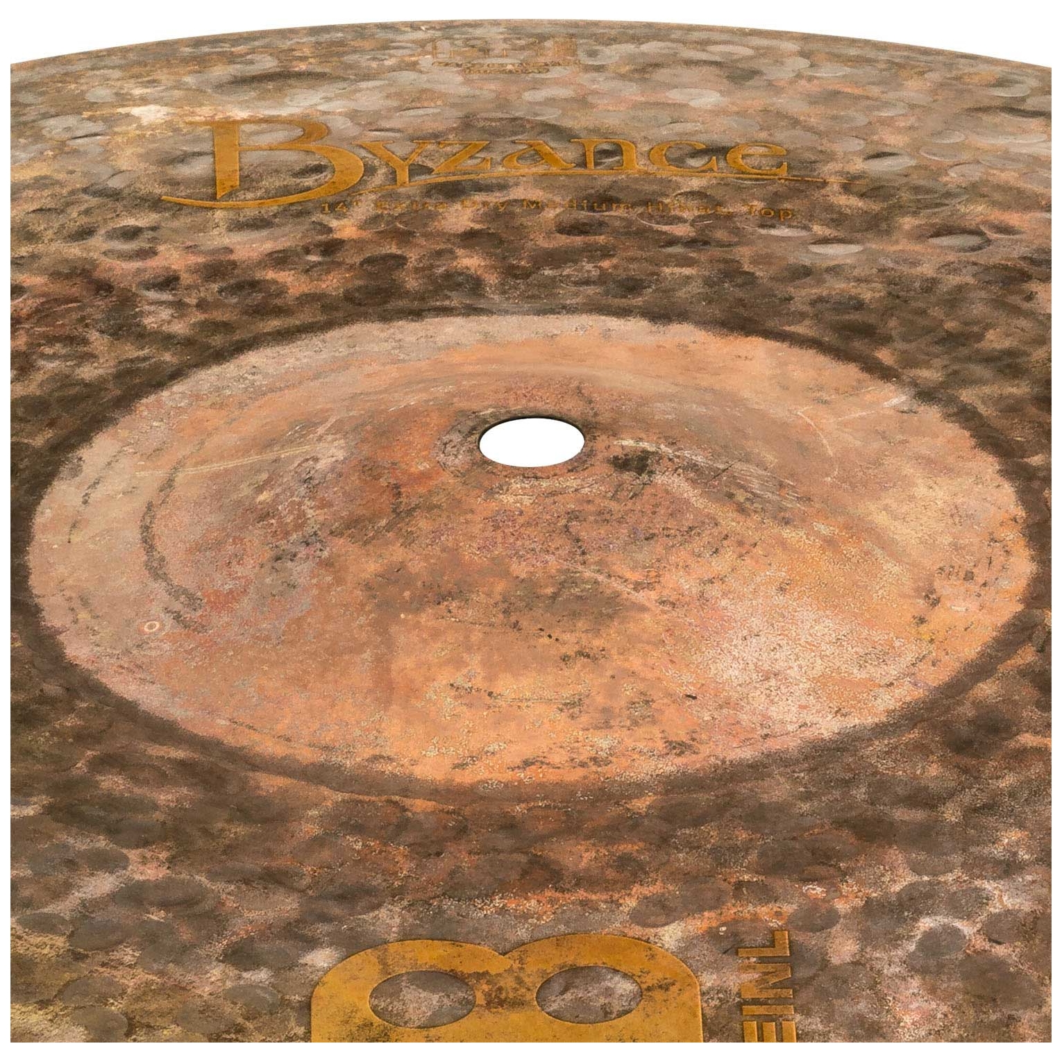 Image of Meinl cymbals b14edmh  14 byzance extra dry medium hihat 10014146 3