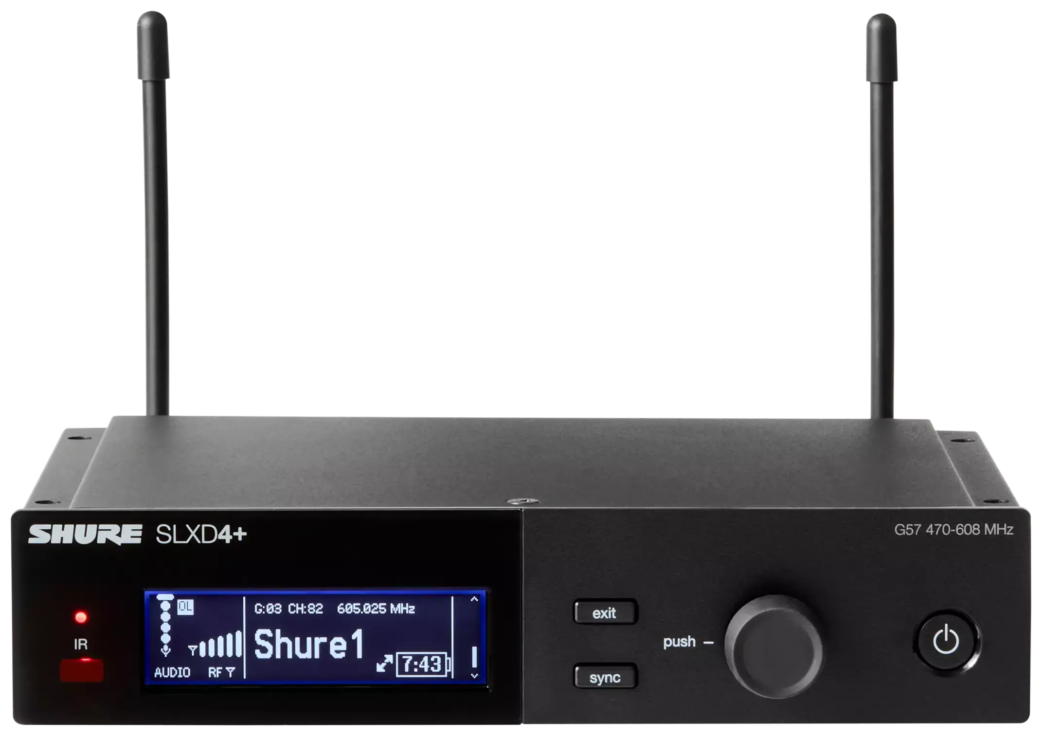 Shure SLXD24+ /B87A G65 Digitales Drahtlossystem 1
