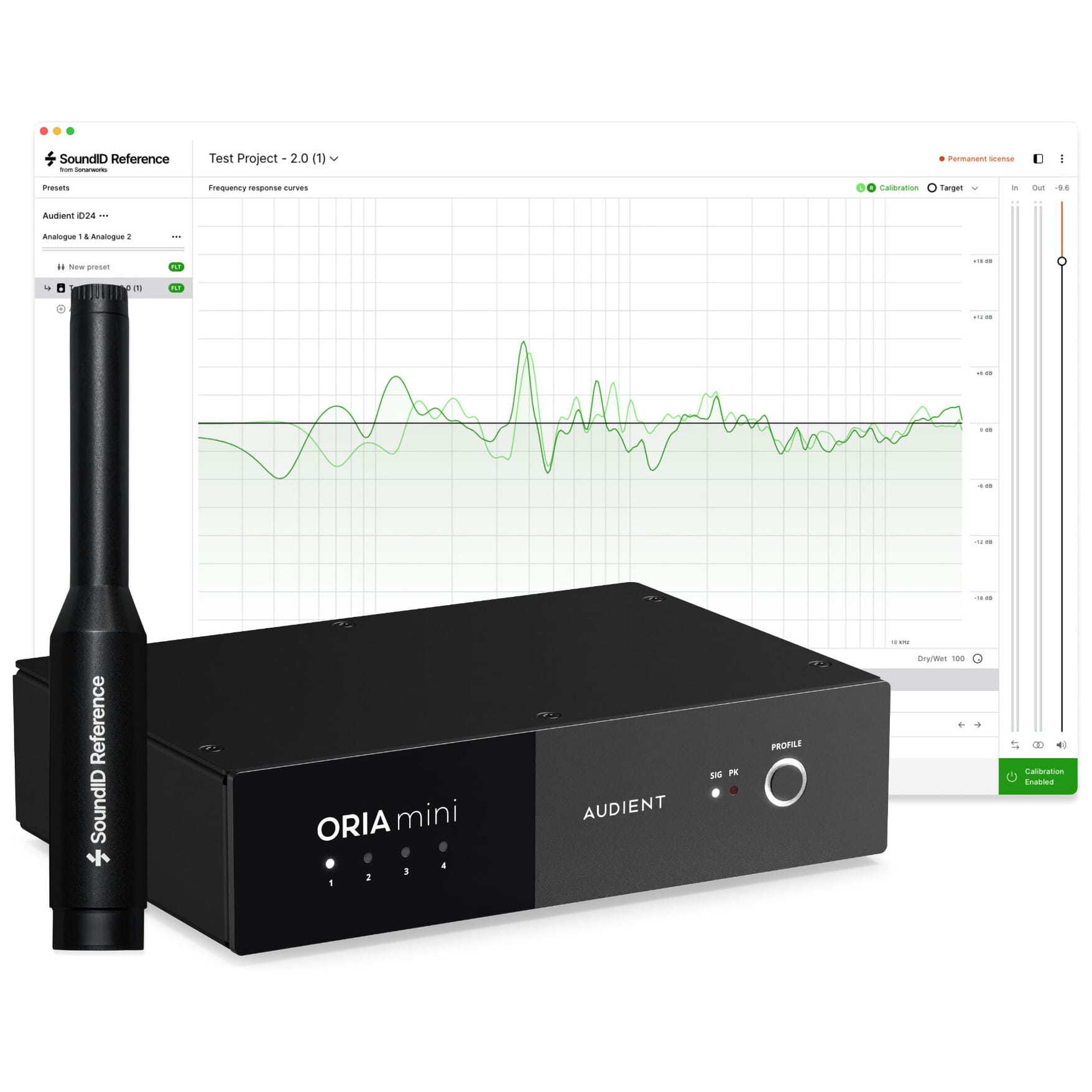 Audient ORIA Mini + SoundID Reference Complete Bundle 1