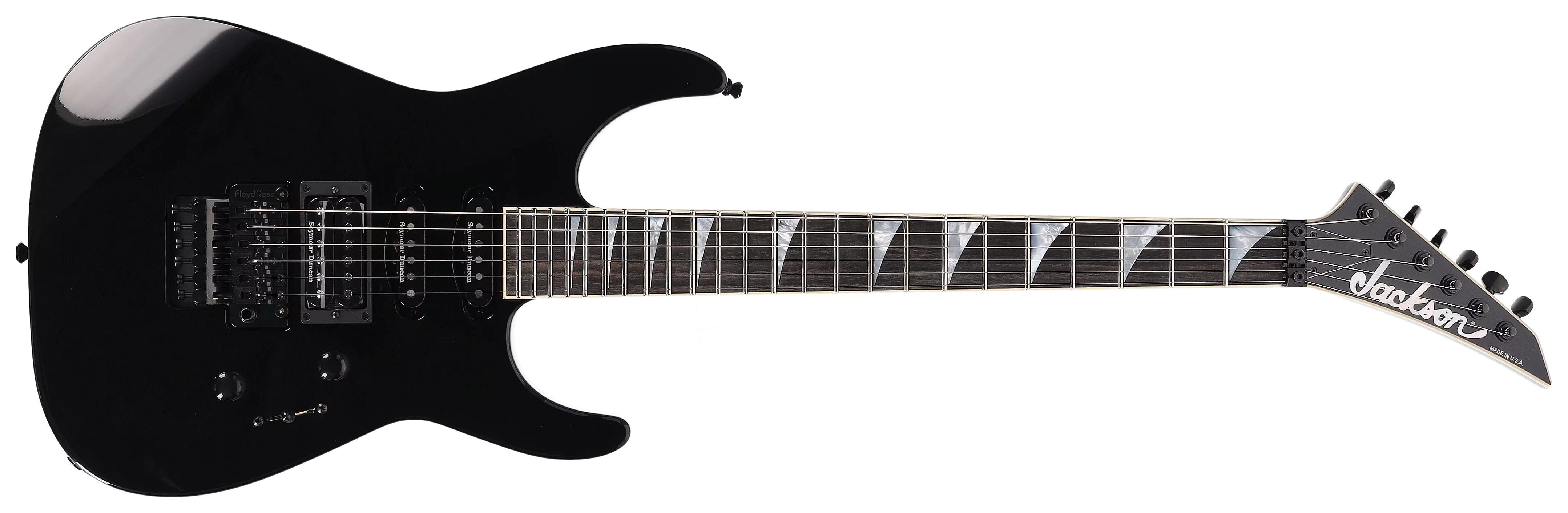 Jackson USA Select Soloist HSS EB Gloss Black 1