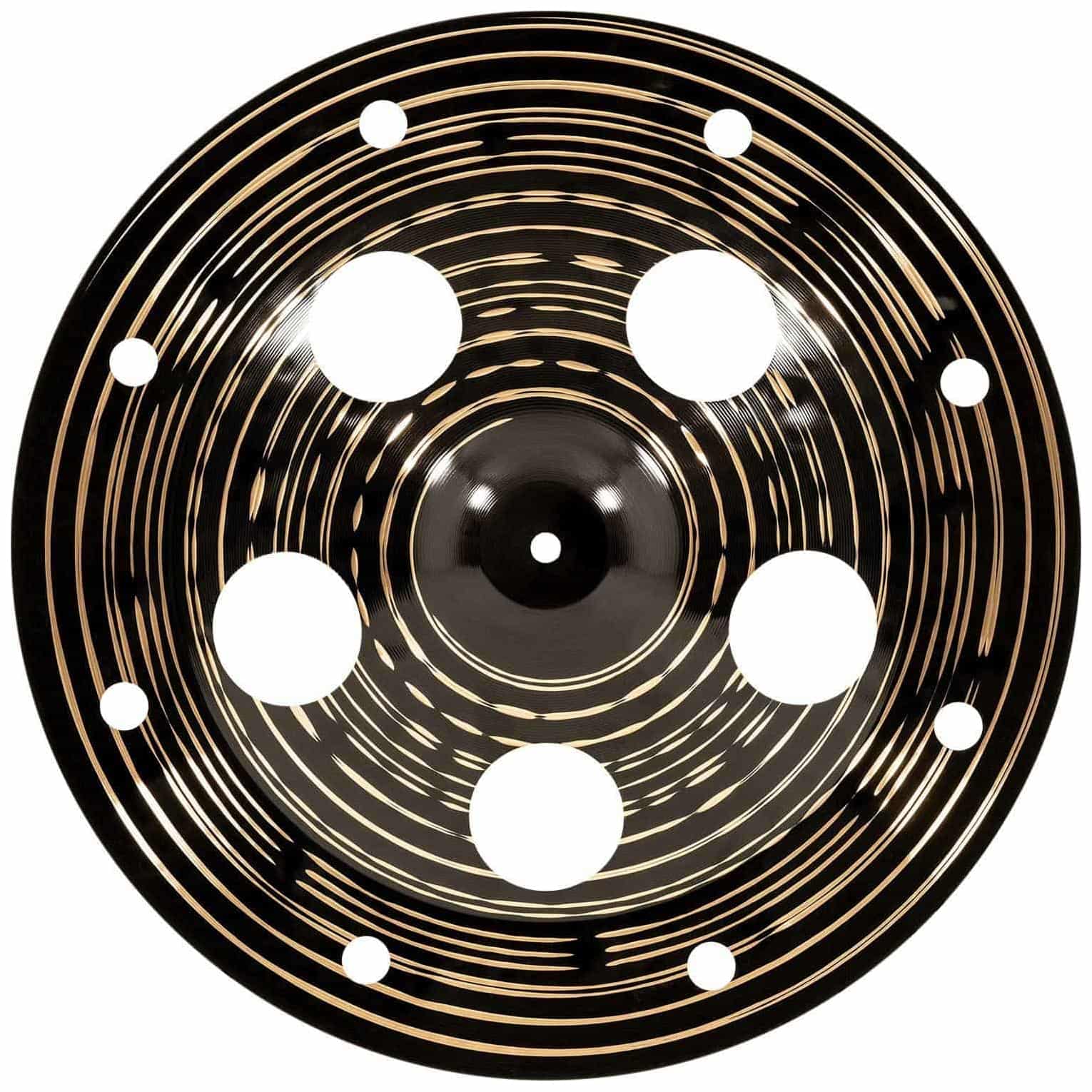 Meinl Cymbals - Meinl Cymbals CC-18DASTK - 18 Classics Custom Dark Trash Stack - 8