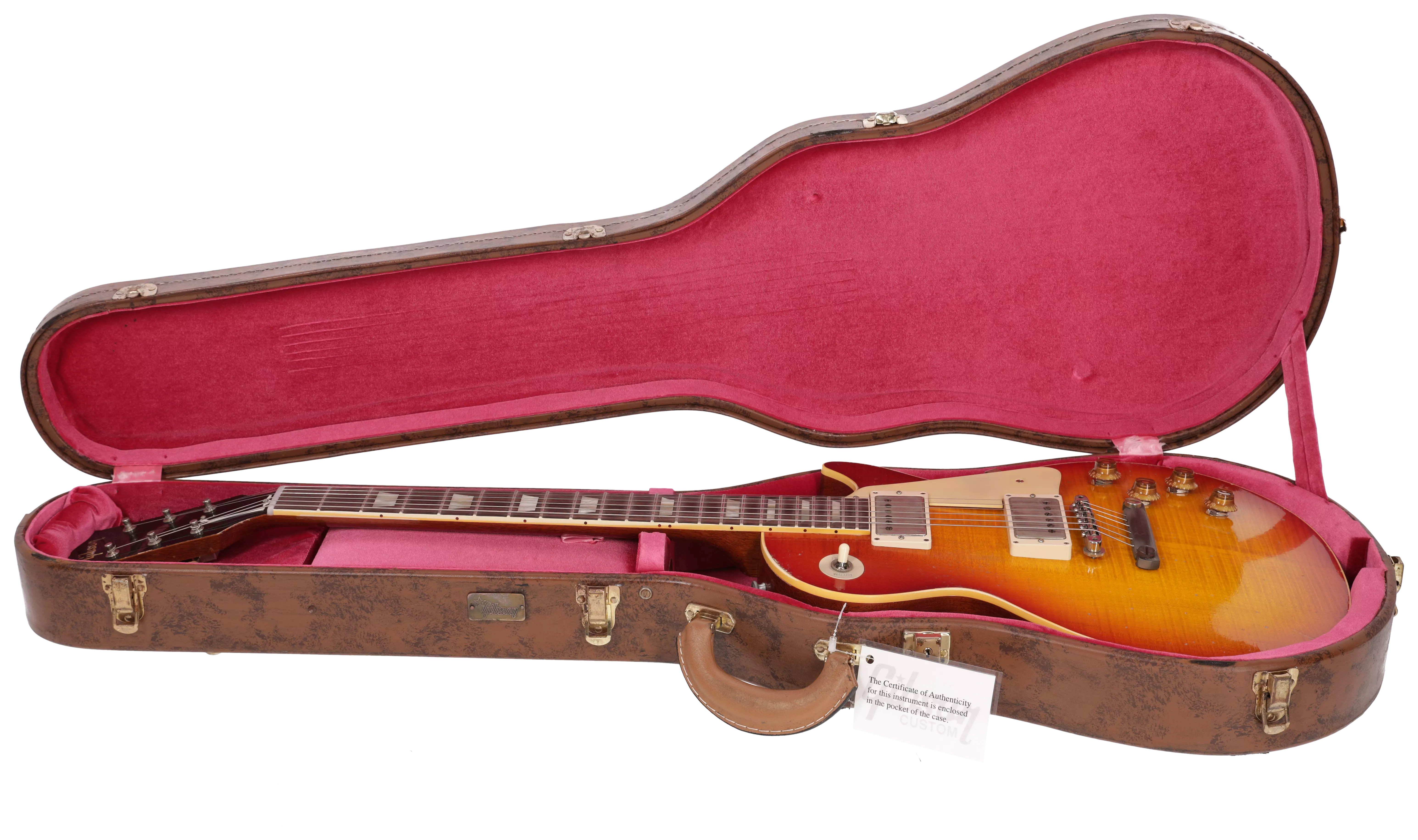 Gibson 1959 Les Paul Standard Reissue Heavy Aged Slow Iced Tea Fade Murphy Lab #2 18