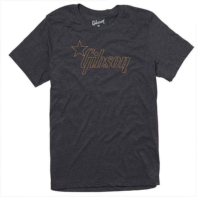Gibson Star Logo Charcoal. XS