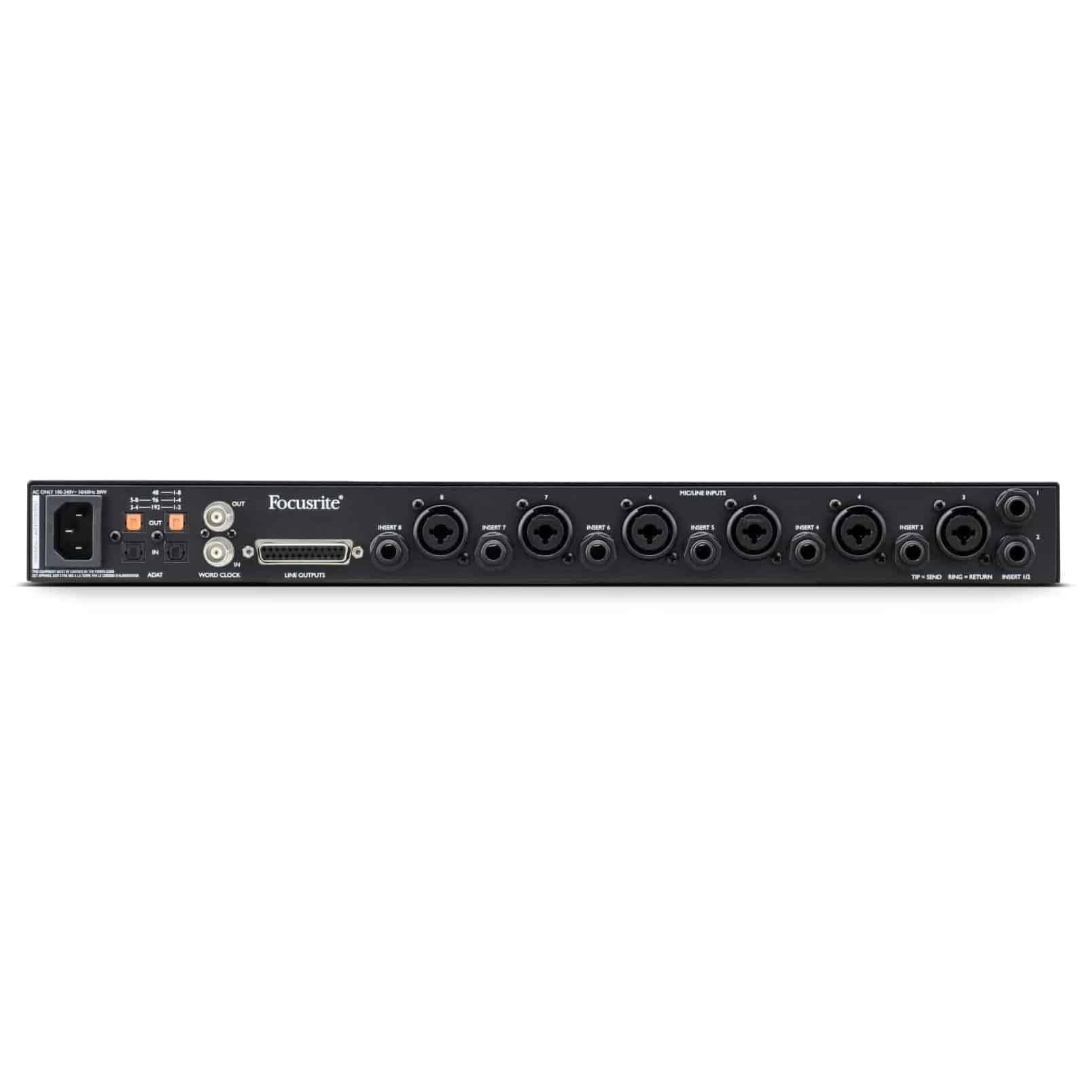 Image of Focusrite clarett+ octopre 10028120 3