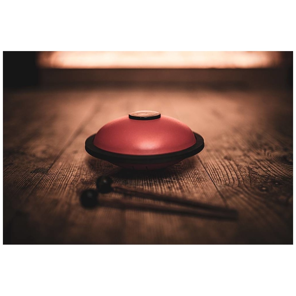 Nino Percussion - Nino Percussion Nino Percussion Mini Melody Steel Tongue Drum ROT - 3