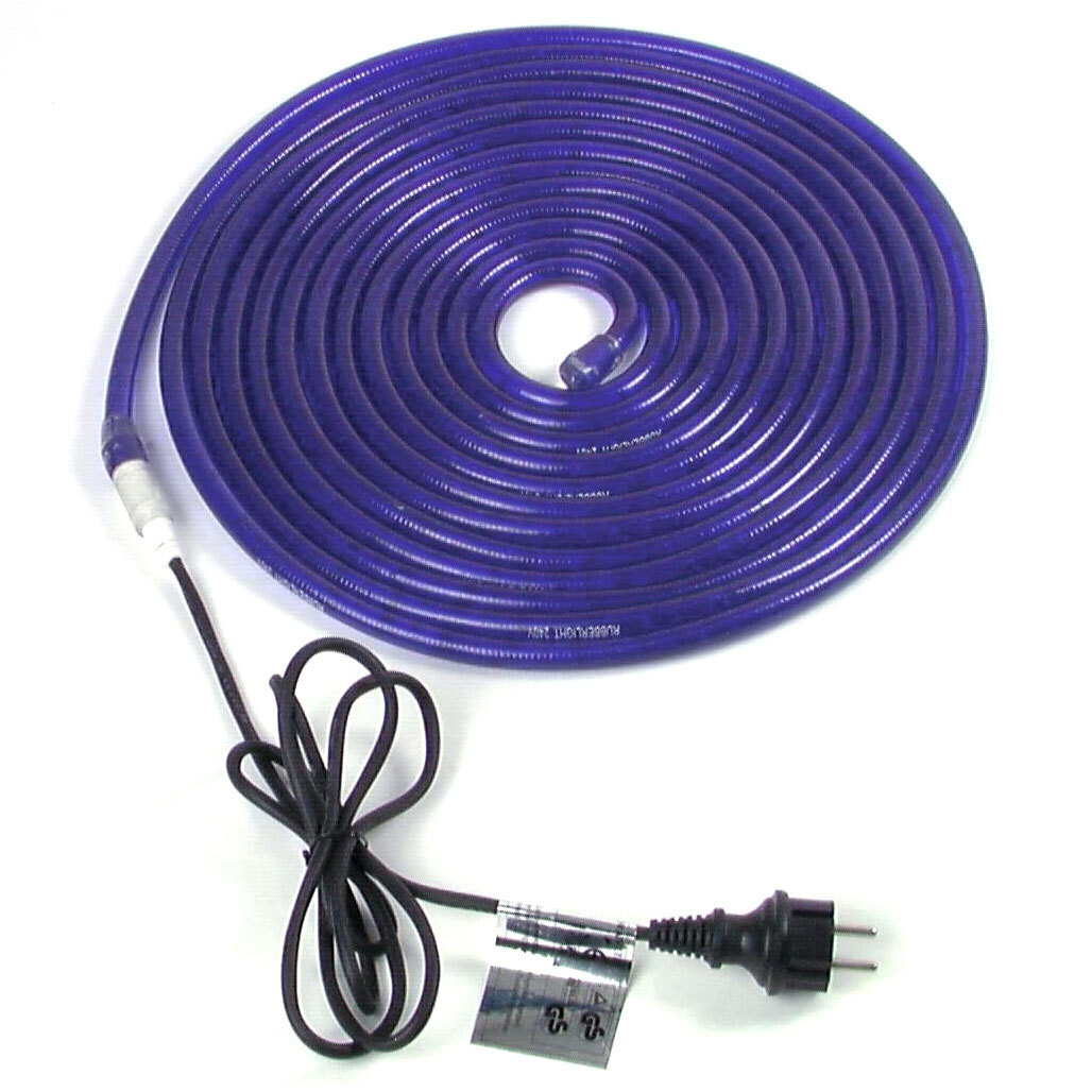Eurolite Rubberlight RL1-230V Blue 5m