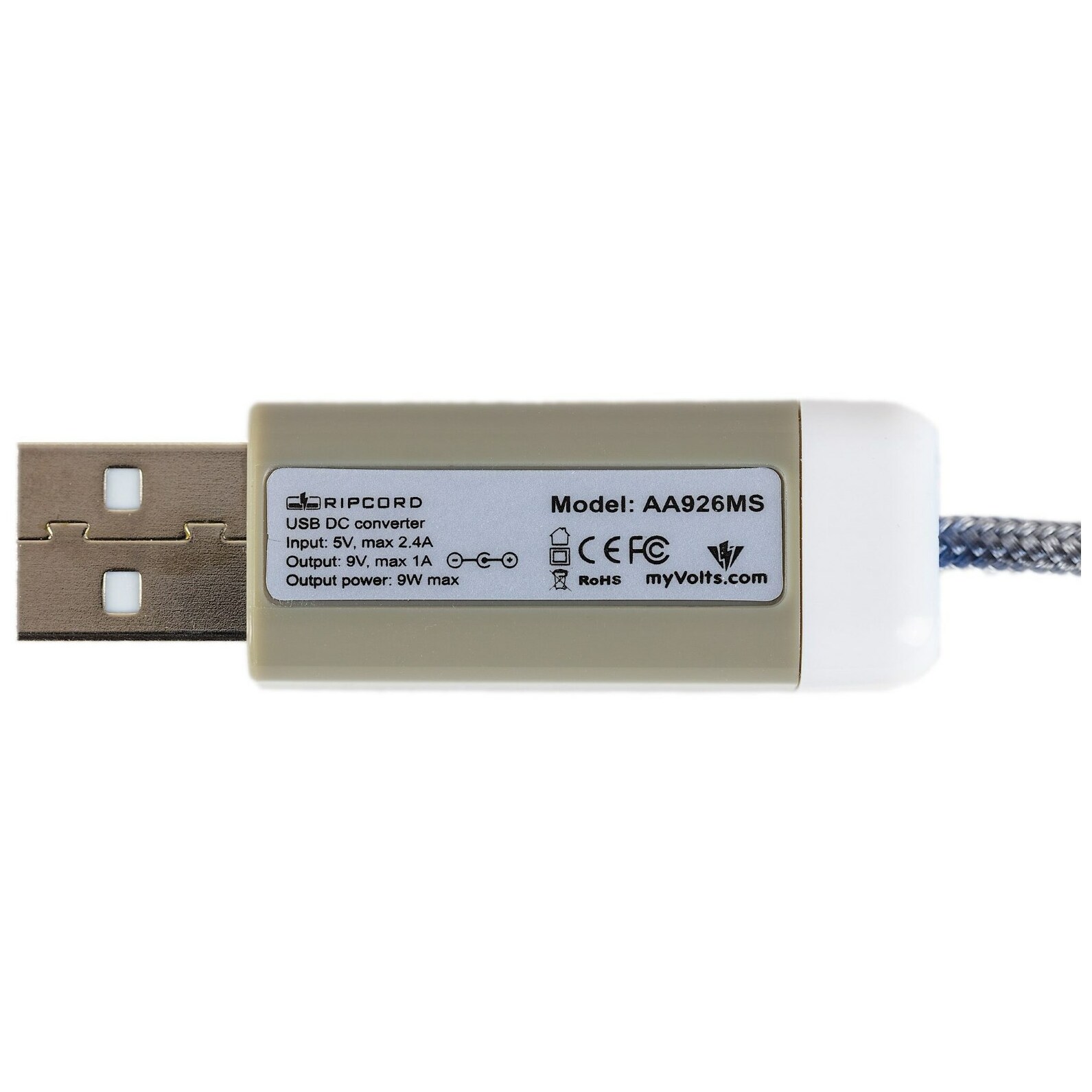 MyVolts Ripcord 9V + 2