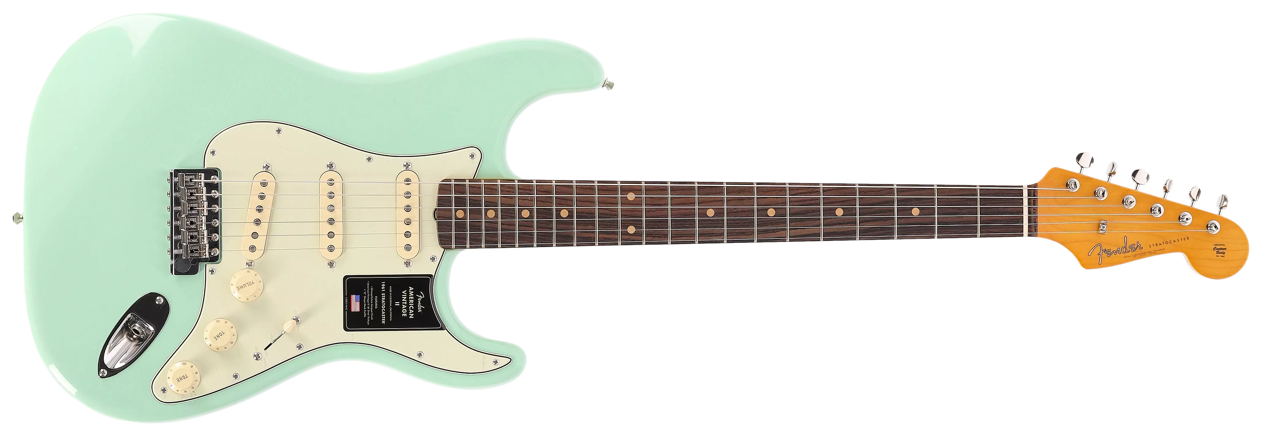 Fender American Vintage II 1961 Stratocaster RW SG 1
