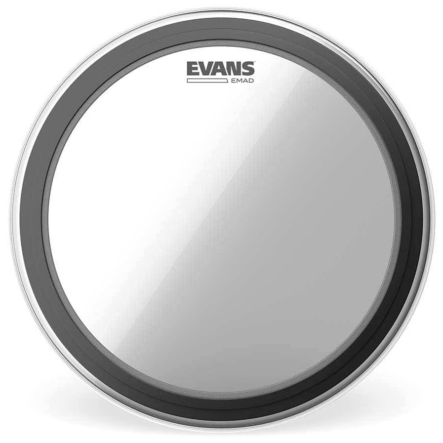 Evans - Evans BD16EMAD - EMAD Bassdrum Fell - 16 Zoll - Clear - 3