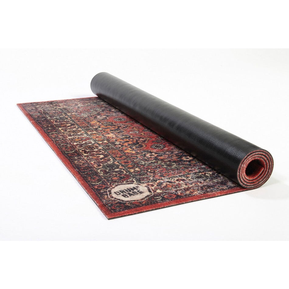 DRUMnBASE 130 x 90 cm Stage Mat Original Red 2