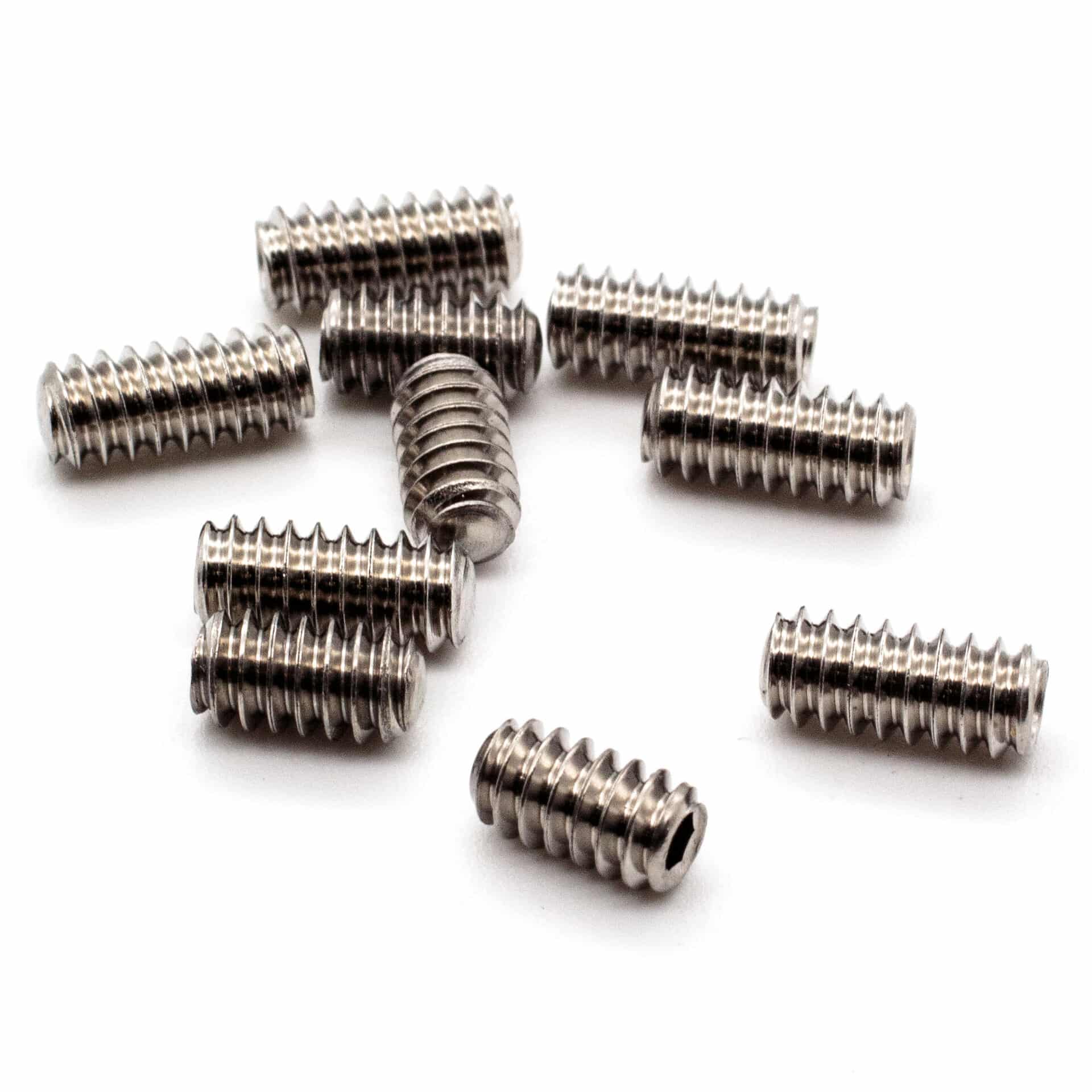Music Man Screw Bridge Section SR Special 5 Chrome 10/Set