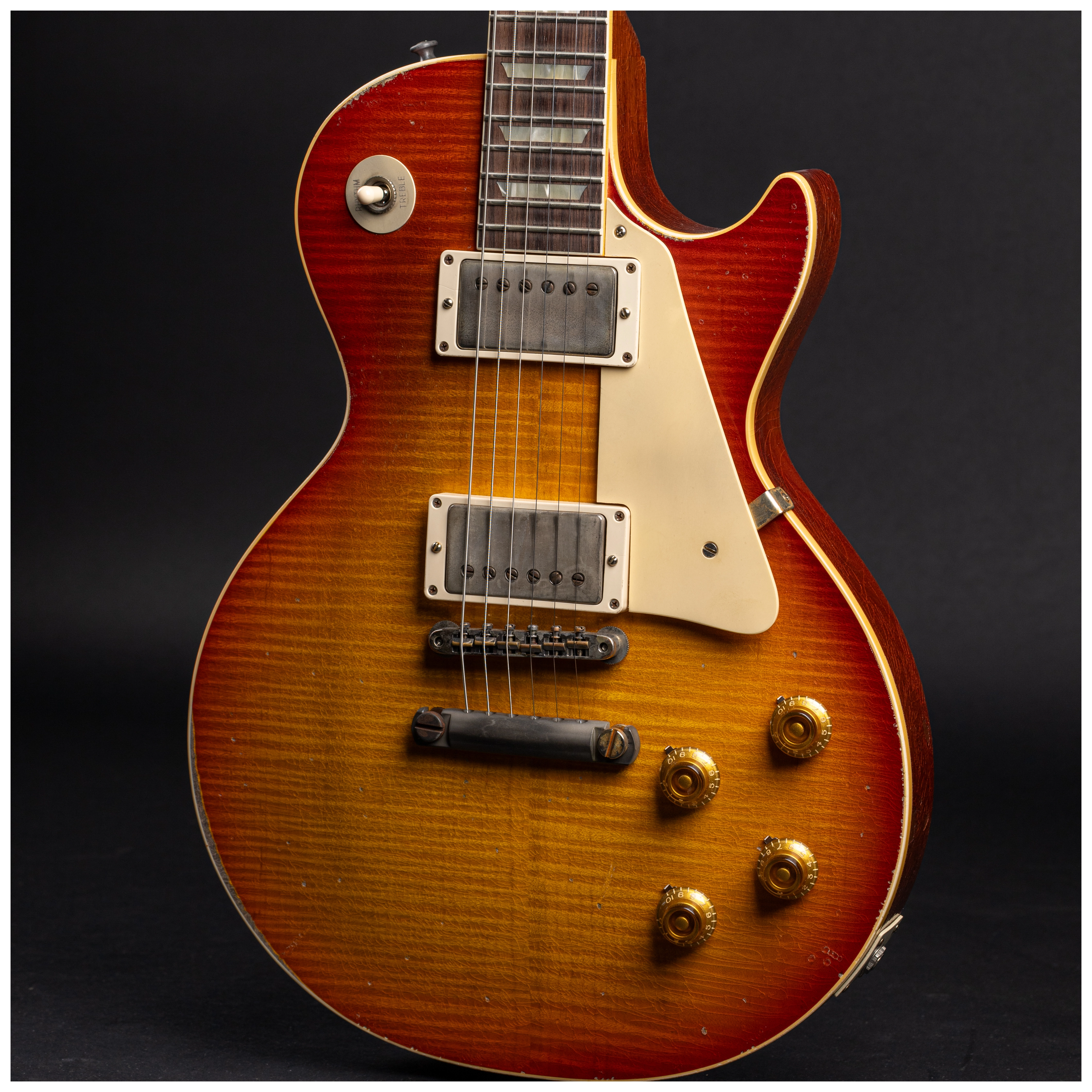 Gibson 1959 Les Paul Standard Reissue Heavy Aged Slow Iced Tea Fade Murphy Lab #2 35