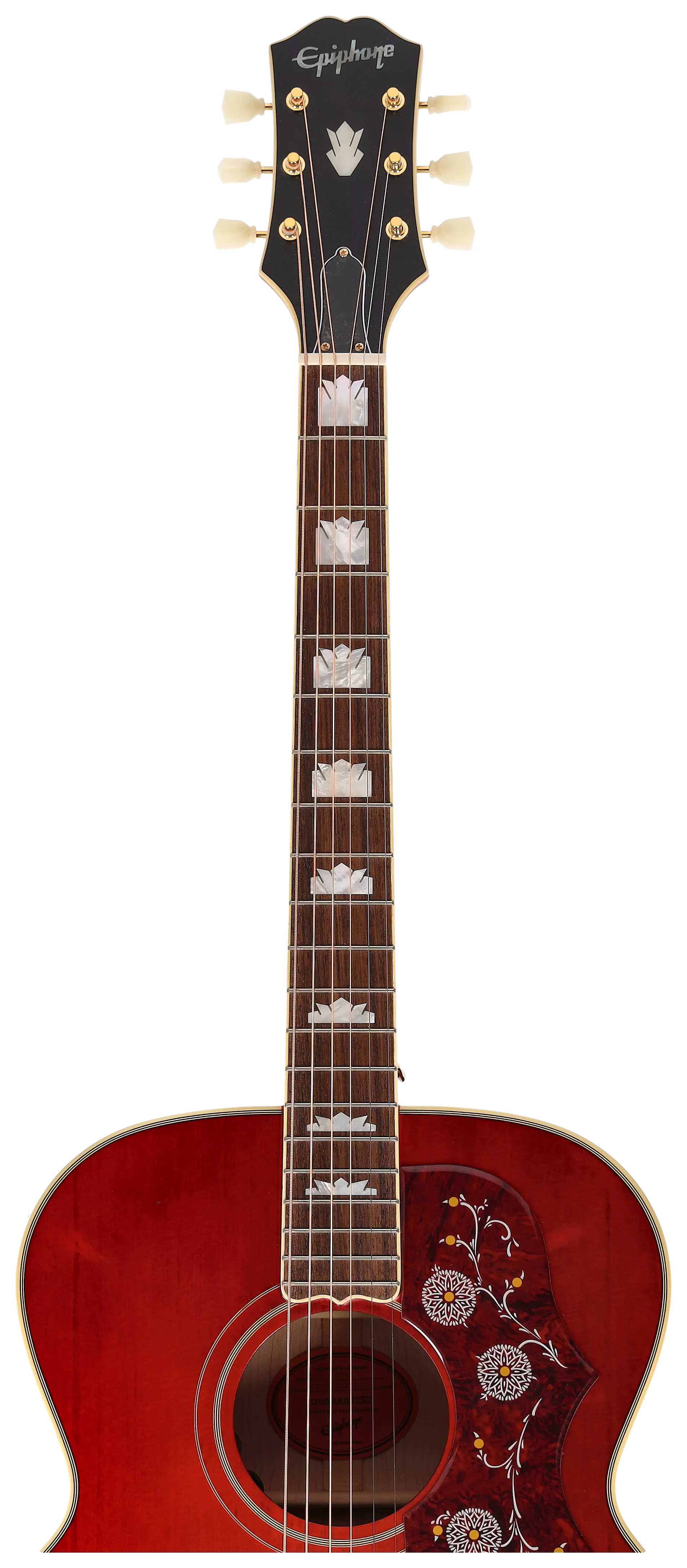 Epiphone J-200 Aged Wine Red 9