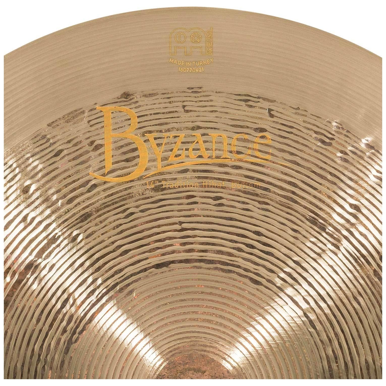 Meinl Cymbals - Meinl Cymbals B14TRH - 14 Byzance Jazz Tradition Hihat - 8