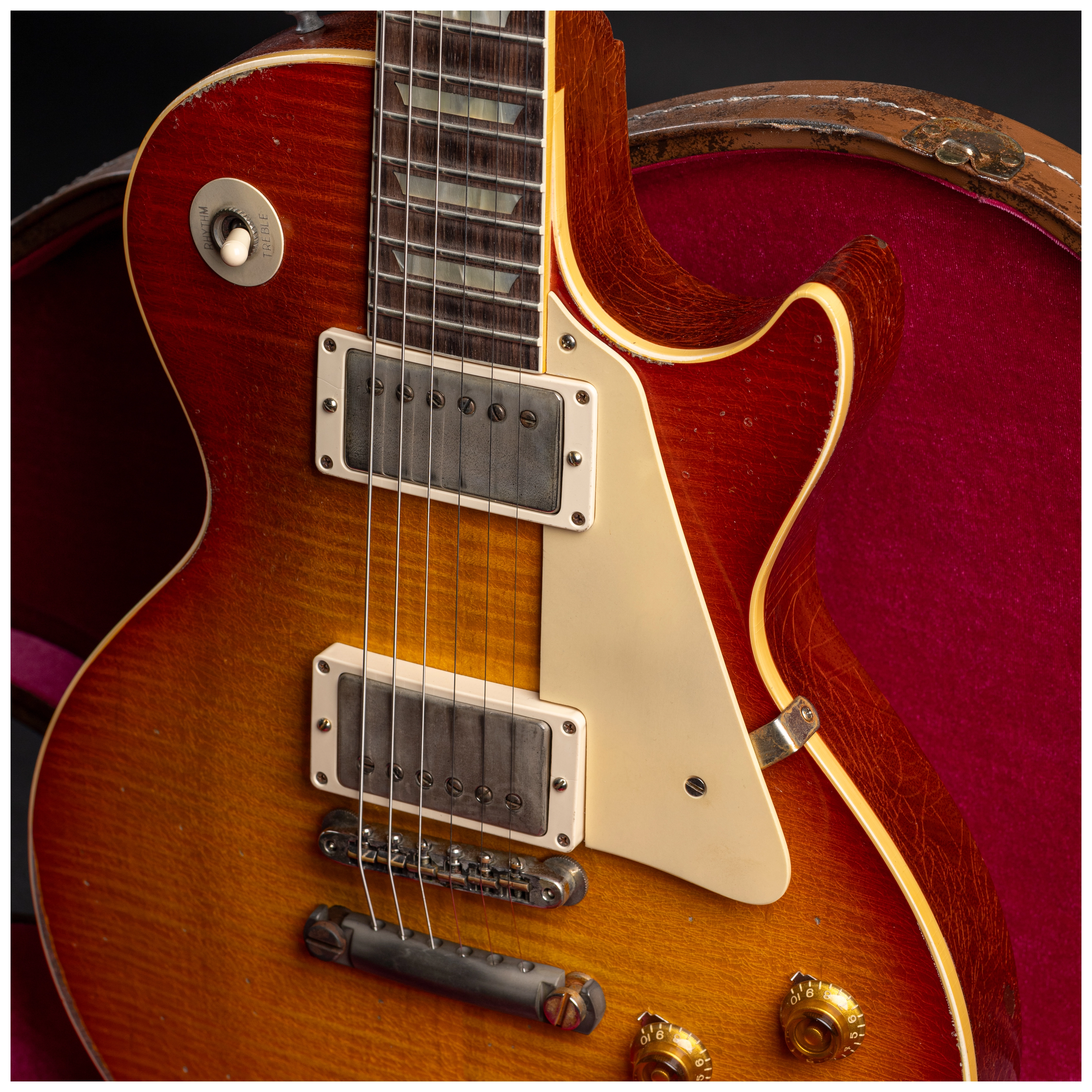 Gibson 1959 Les Paul Standard Reissue Heavy Aged Slow Iced Tea Fade Murphy Lab #2 22