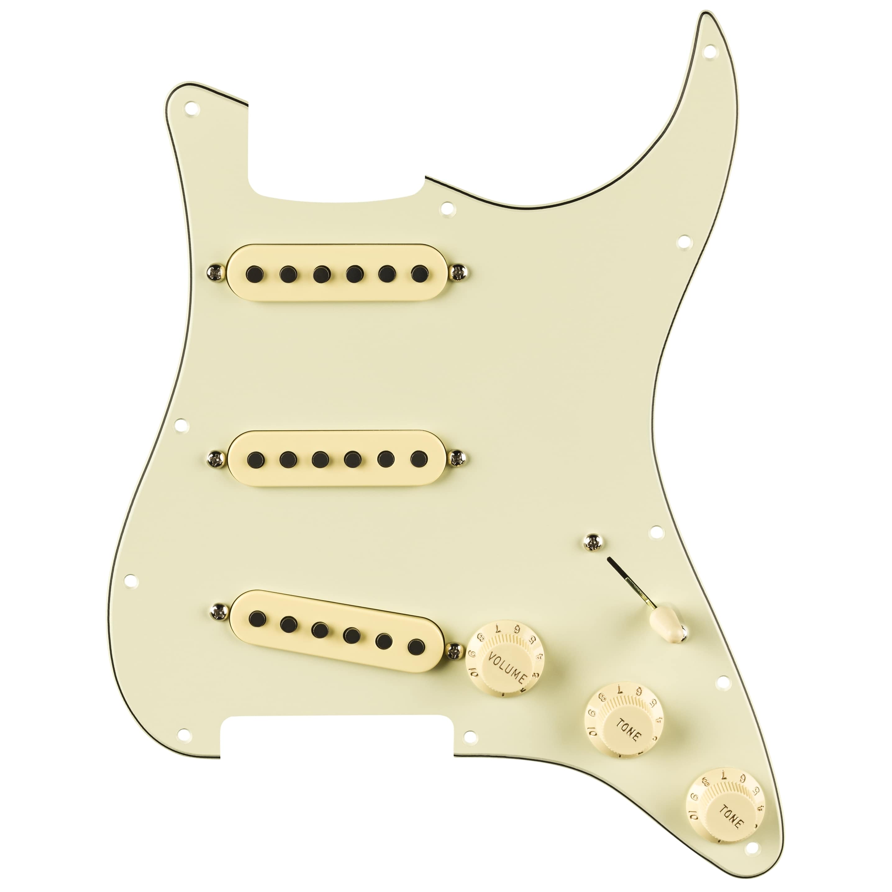 Fender Pre Wired Pickguard Set Eric Johnson Mint Green 11 Hole