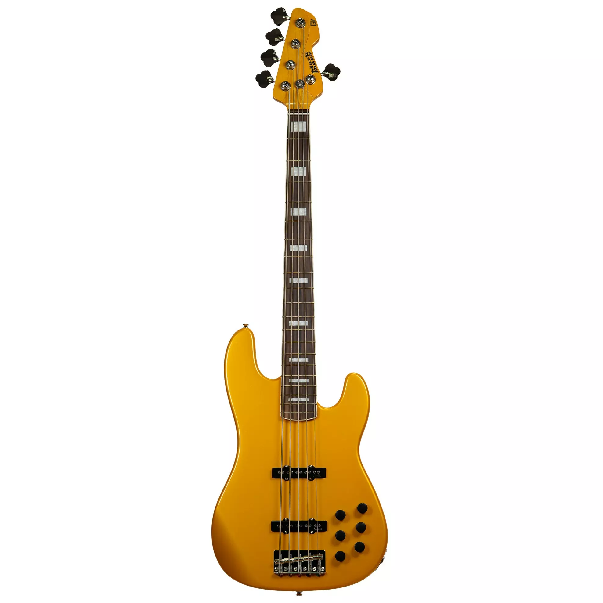Markbass MB GV 5 Gloxy Metallic Yellow CR RW 3