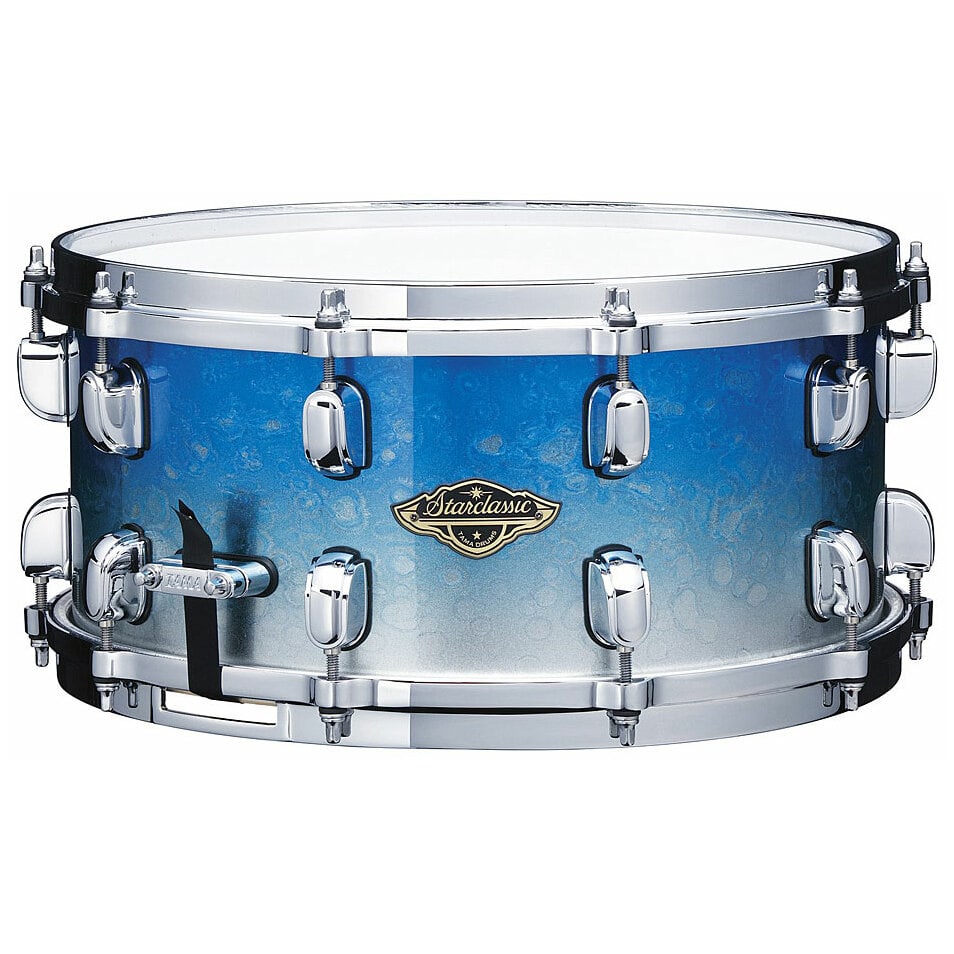 Tama WBSS65MBI Starclassic Walnut/Birch  14"x6.5" Snare Molten Blue Ice Fade
