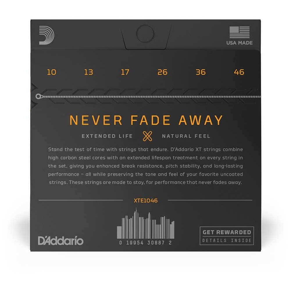 D’Addario - D’Addario XTE1046 - XT Electric Nickel Plated Steel 010-046 - 2