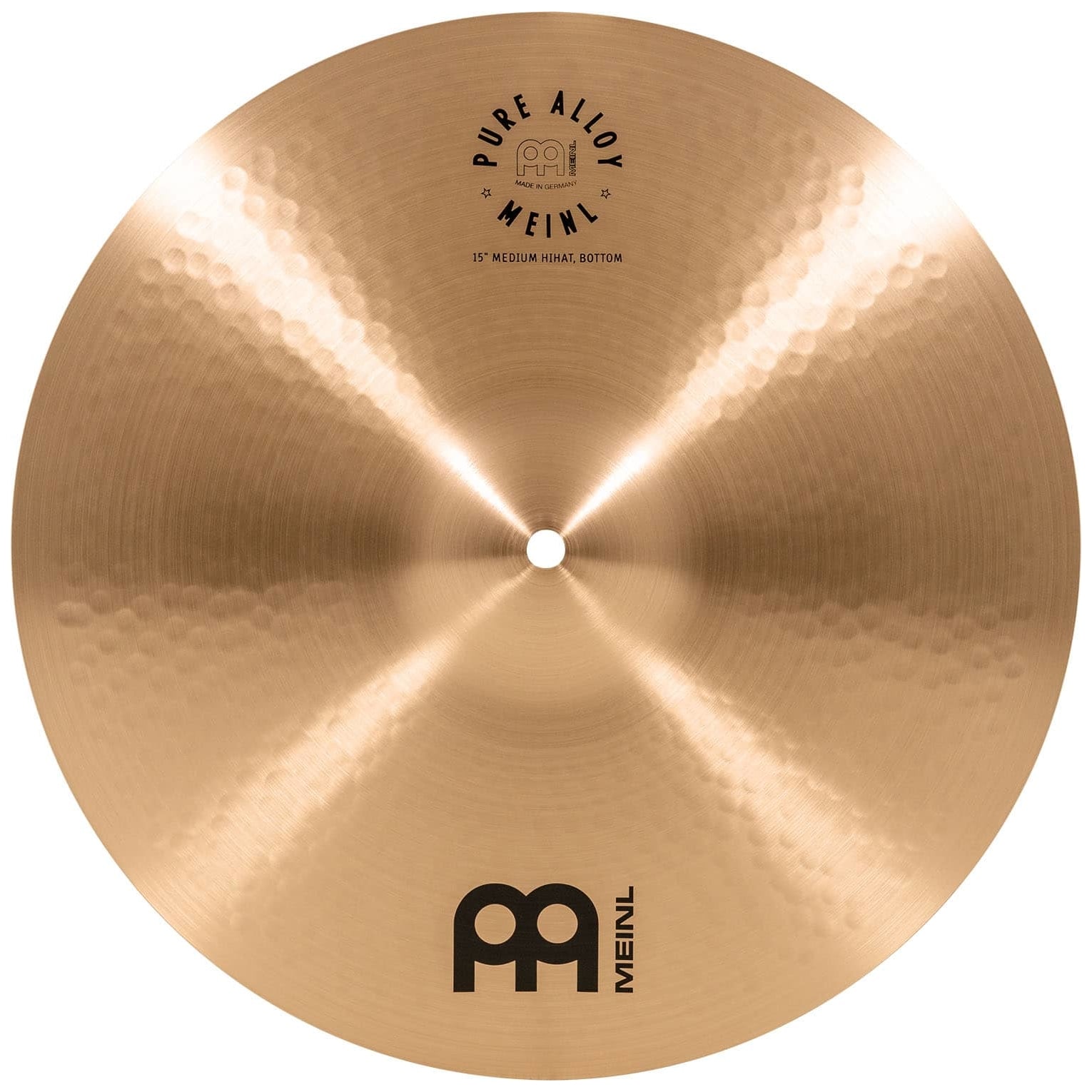 Meinl Cymbals - Meinl Cymbals PA15MH - 15 Pure Alloy Medium Hihat - 7
