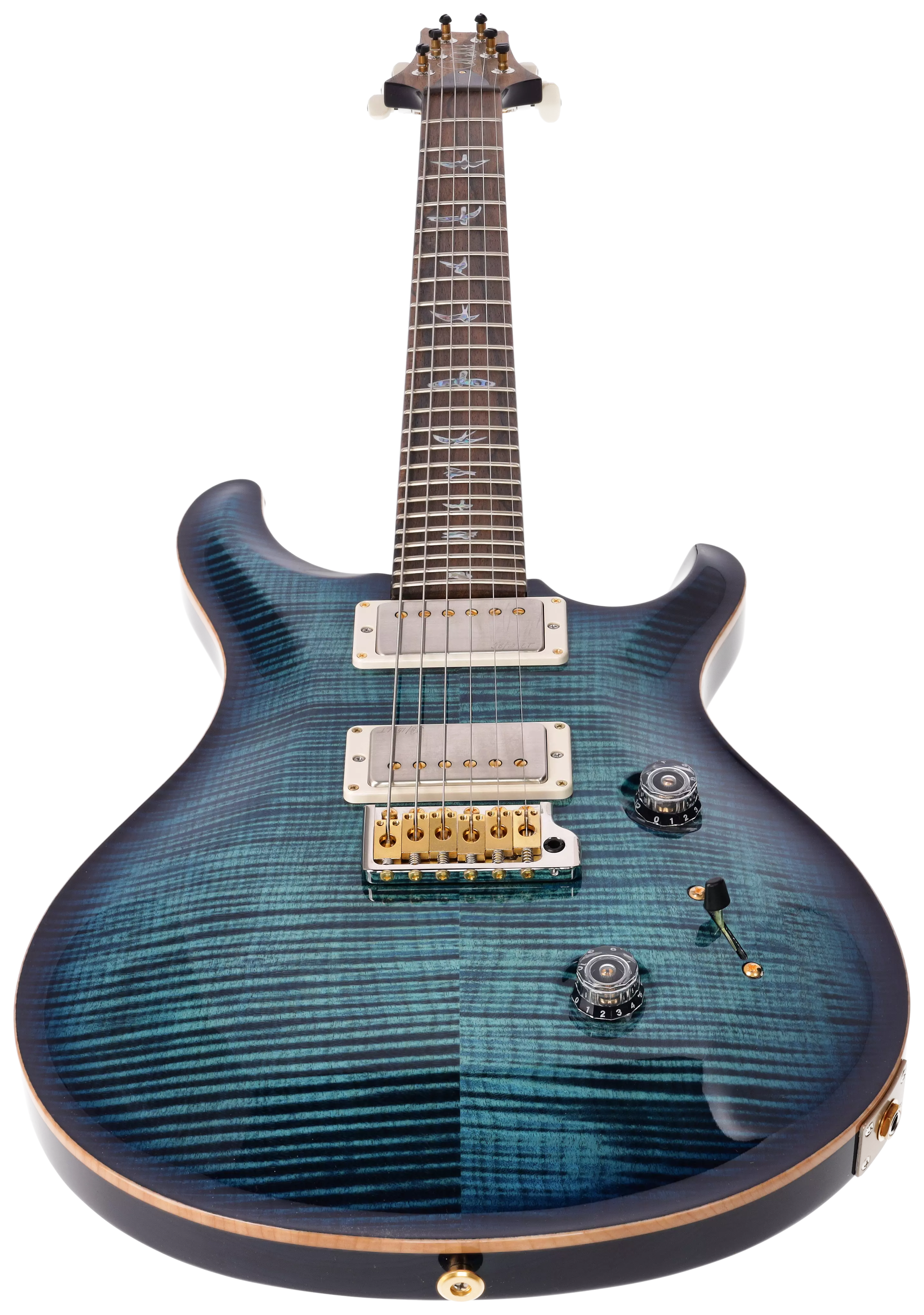 PRS LDT Custom 24 Wood Library Cobalt Blue 3