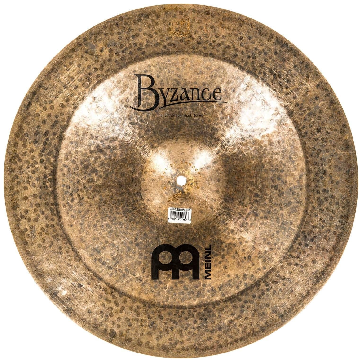 Meinl Cymbals - Meinl Cymbals AC-DOUBLEDOWN - 17 18 Artist Concept Double Down Stack - Matt Halpern - 7