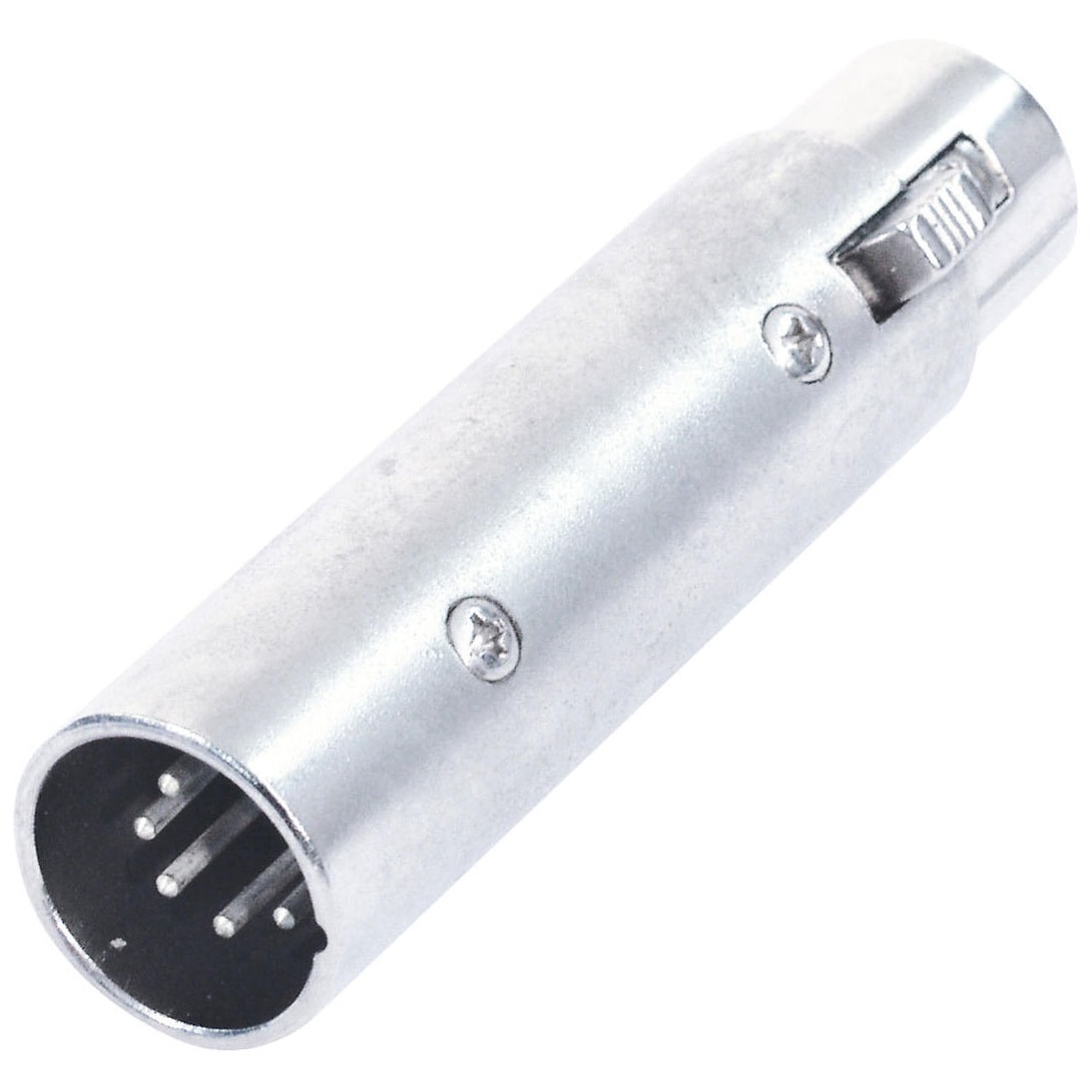 Omnitronic Adapter 3pol XLR(F)/5pol XLR(M)