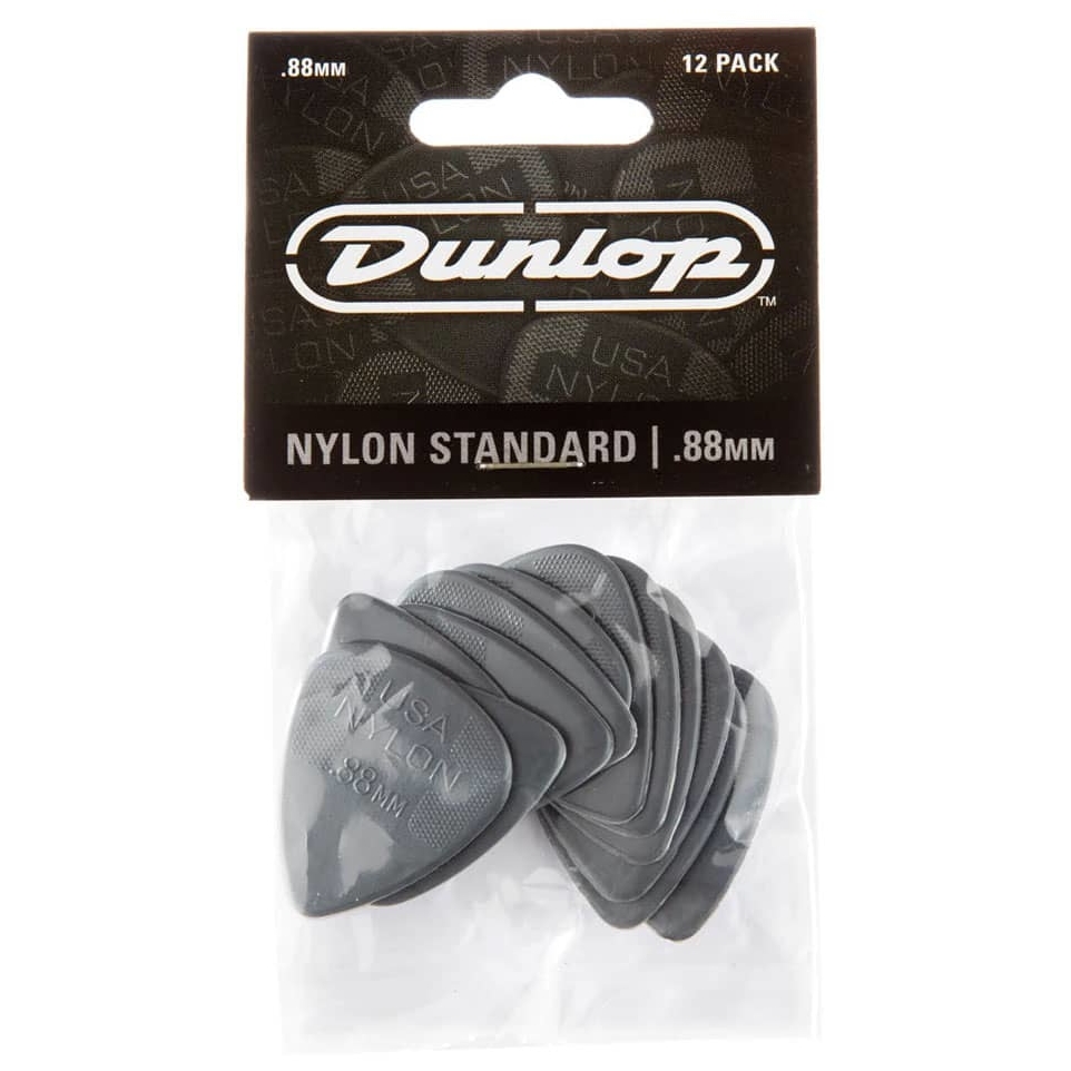 Image of Dunlop pick nylon standard 0.88  players pack 10016942 3