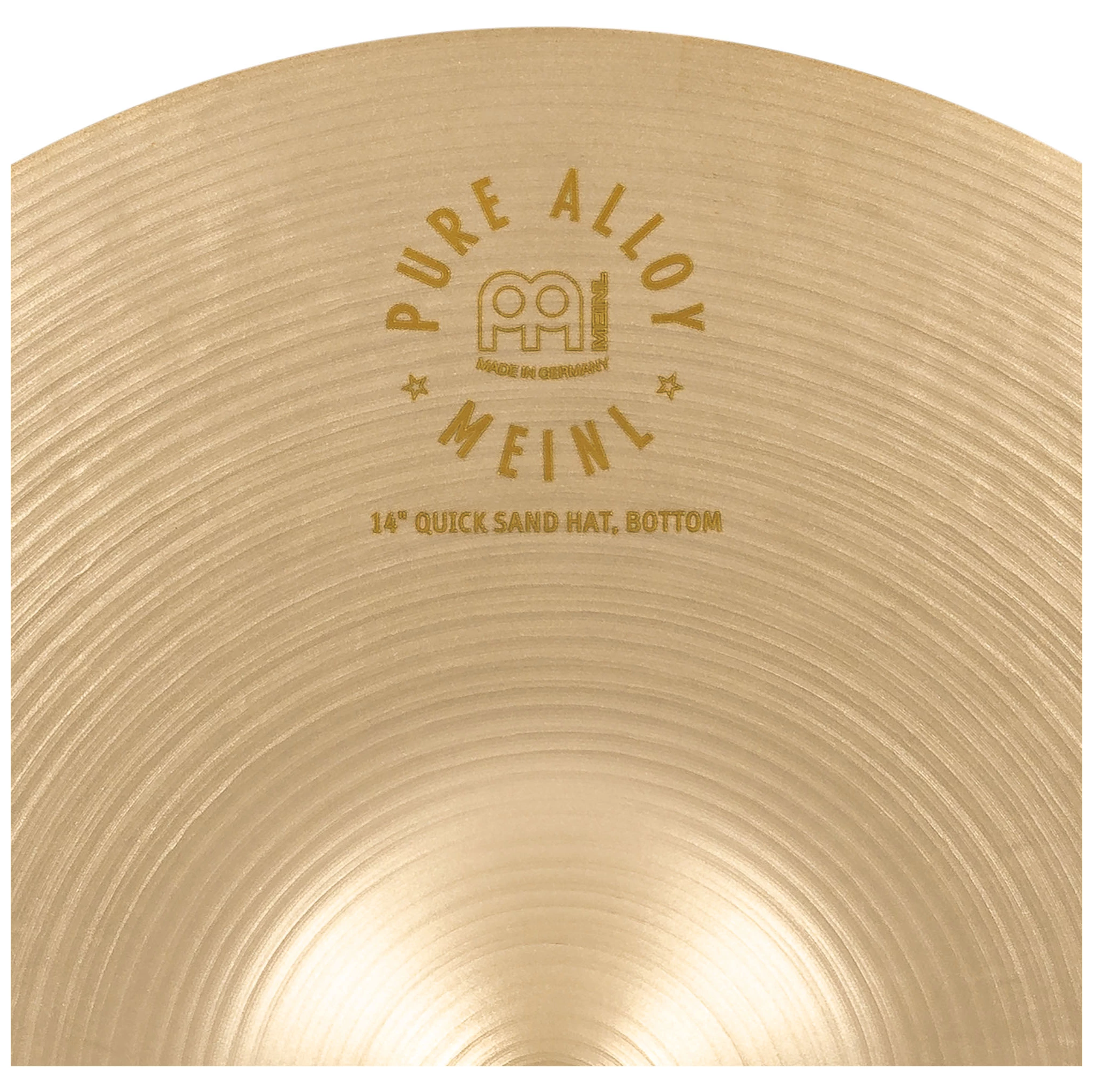 Meinl Cymbals PA14QSH 14" Pure Alloy Quick Sand Hat Benny Greb Signature 2