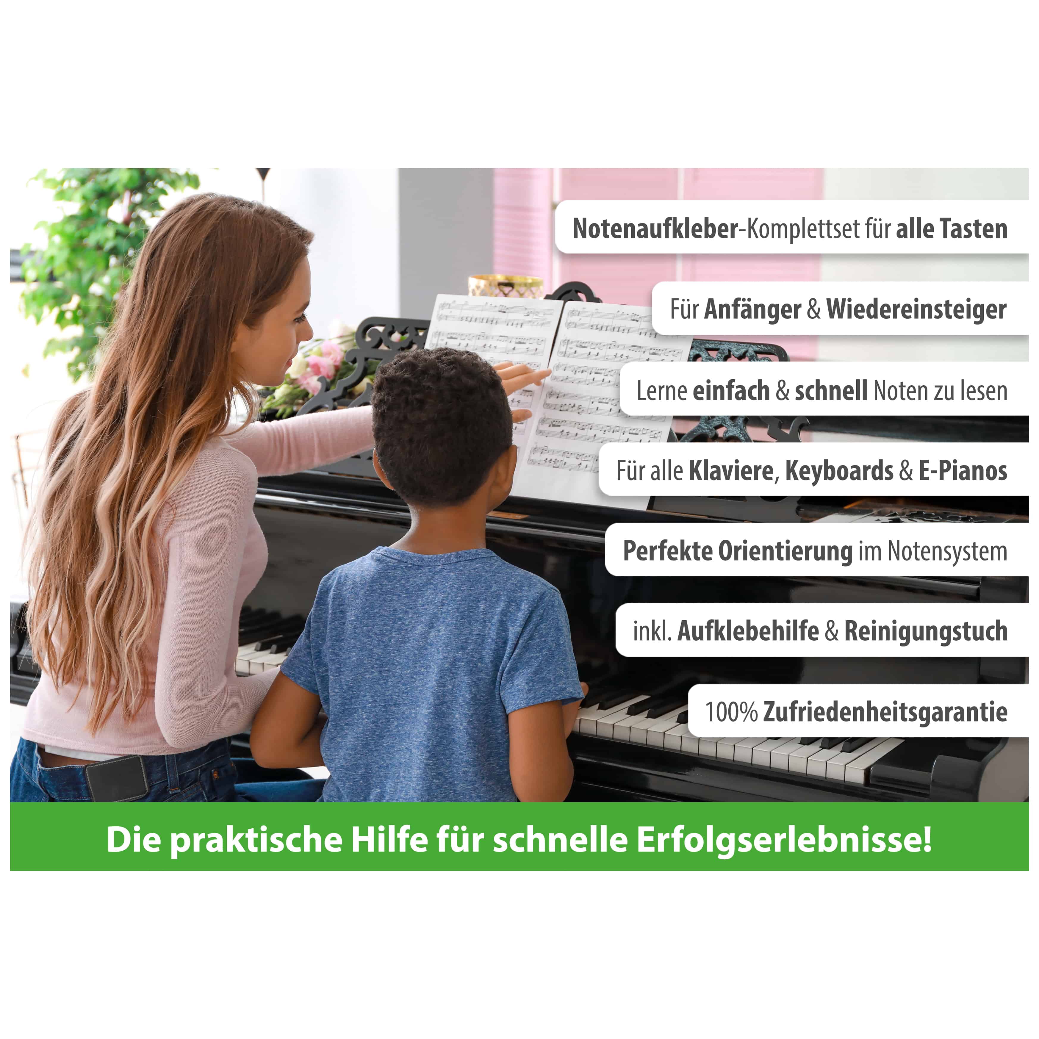 Artist Ahead Tastenaufkleber für Klavier & Keyboard! 8