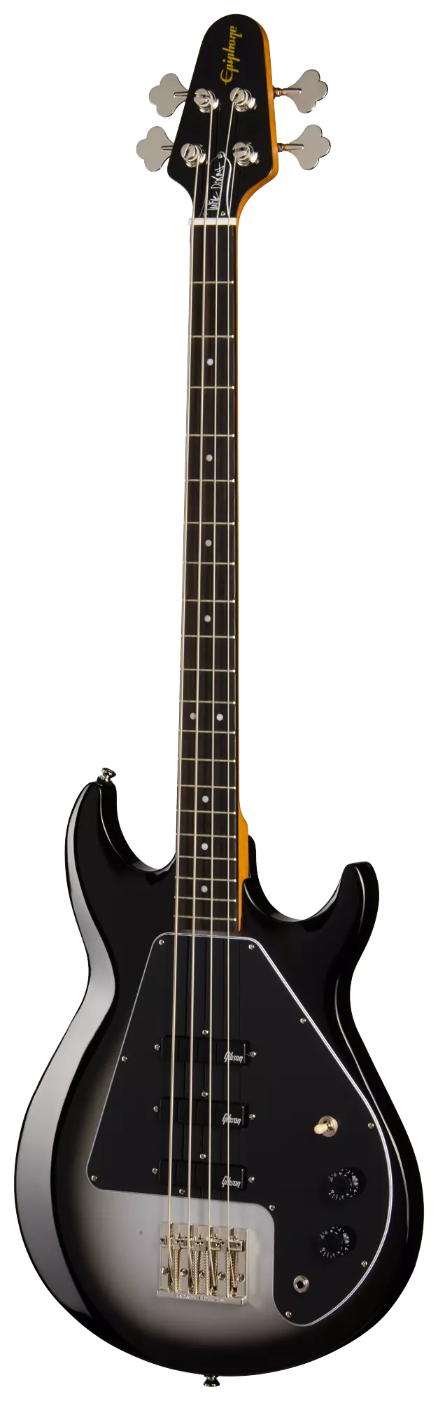 Epiphone Mike Dirnt Grabber G-3 Bass Translucent Ebony Burst