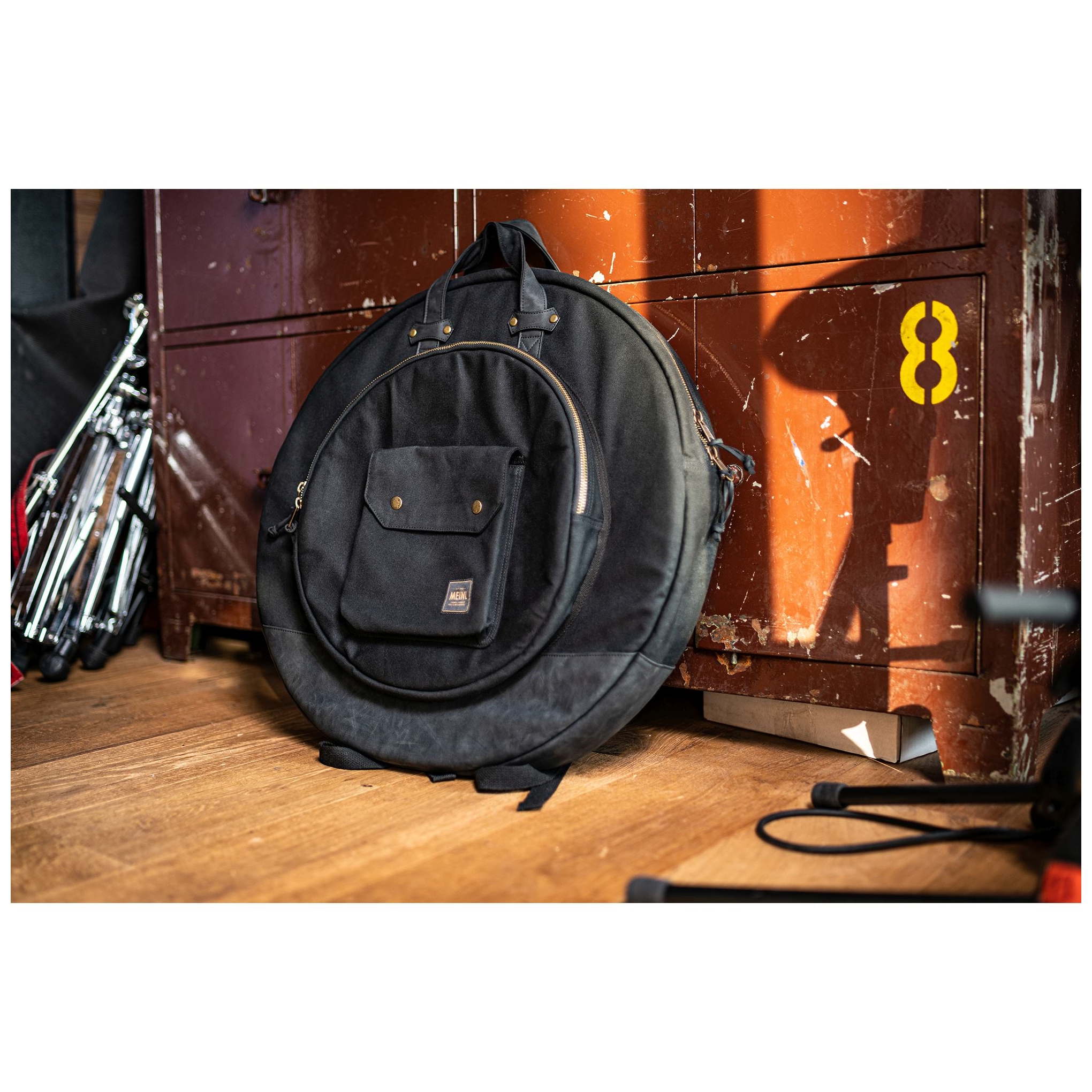 Image of Meinl cymbals mwc22bk 22 canvas collection cymbal bag  classic black 10028394 6