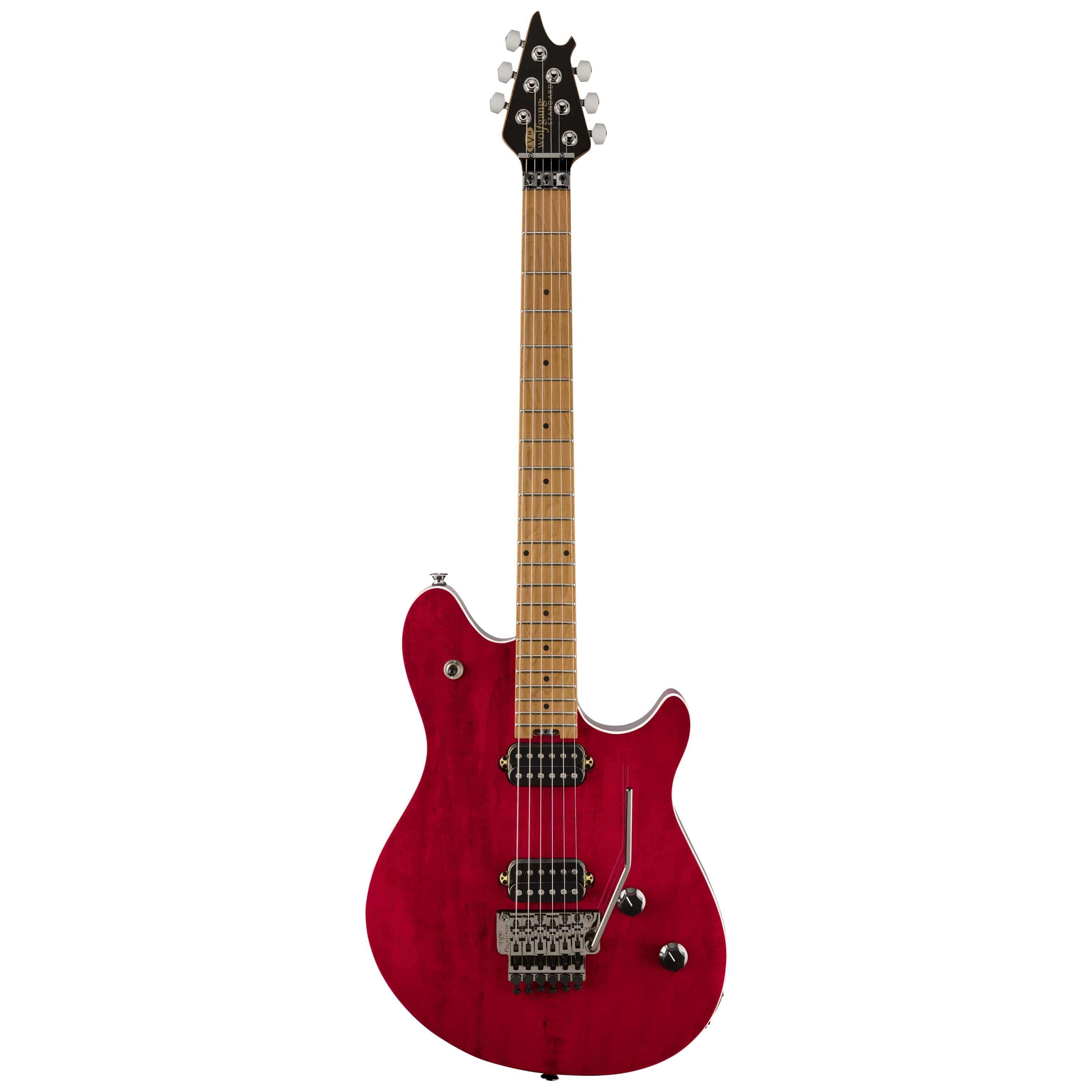 EVH Wolfgang Standard QM Baked MN Wine Red 5