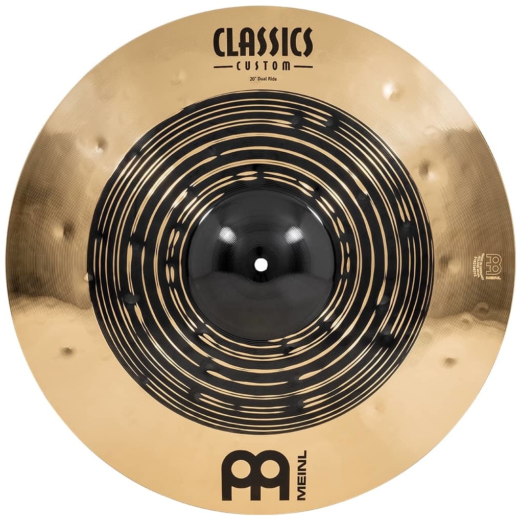Meinl Cymbals - Meinl Cymbals CCDU4680 - Classics Custom Dual Expanded Cymbal Set - 6
