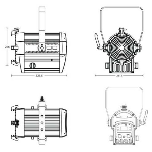 Showtec - Showtec Performer 1000 LED - 5