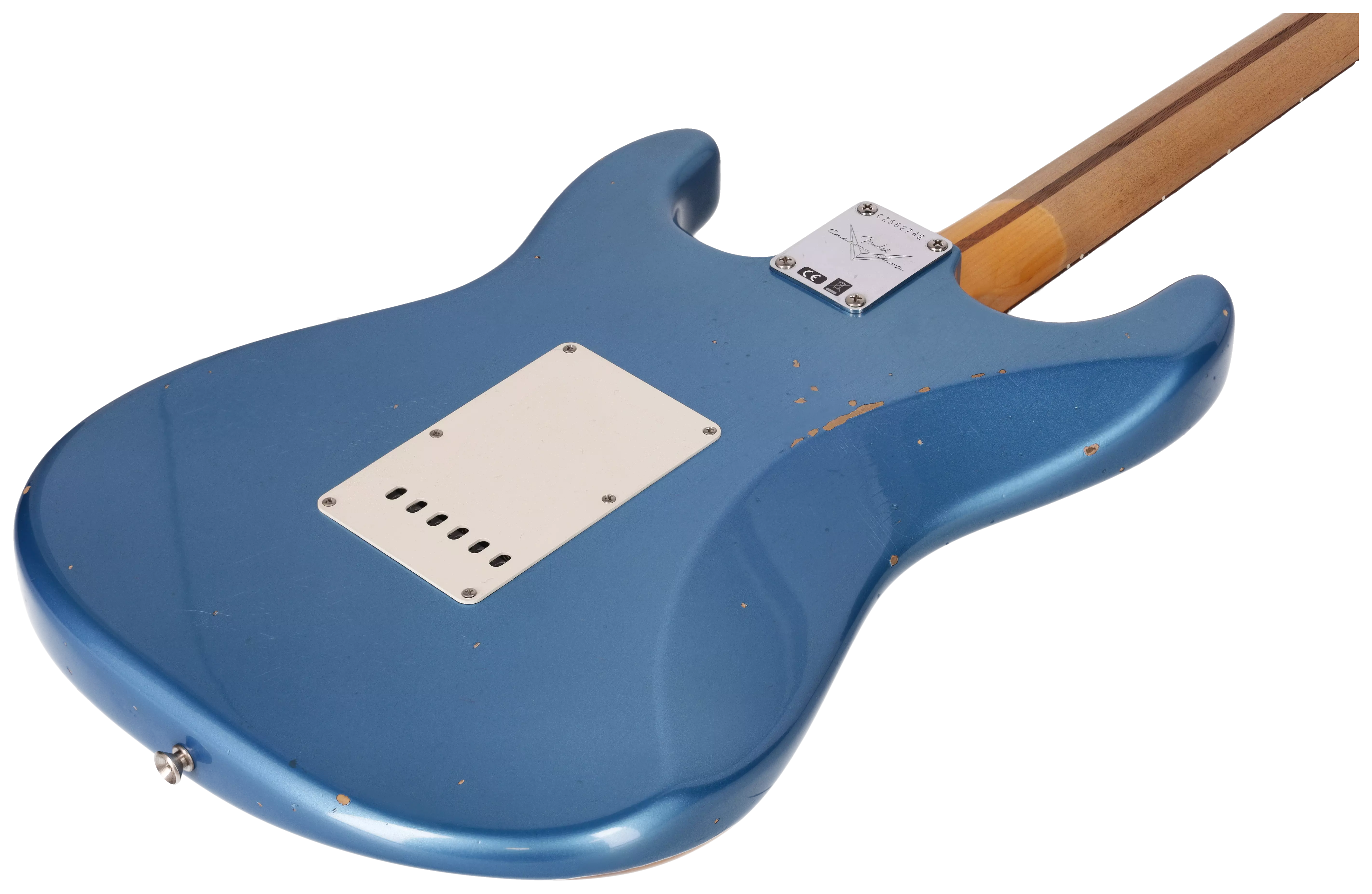Fender Custom Shop 1963 Stratocaster Relic Aged Lake Placid Blue Metallic #2 8