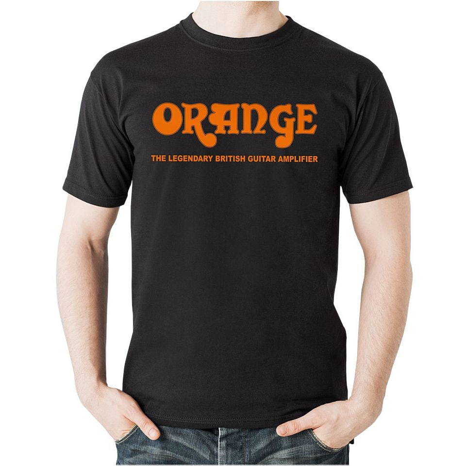 Orange T-Shirt BLK L