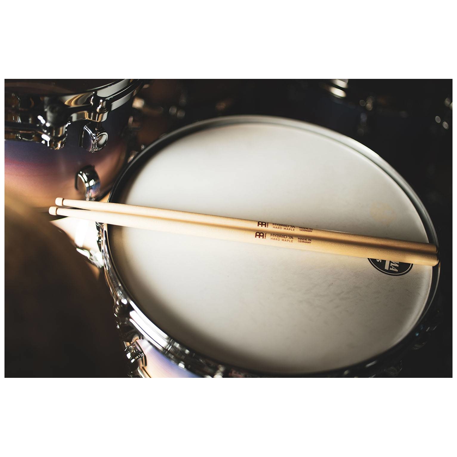 Meinl Stick Brush - Meinl Stick Brush SB134 - Hybrid 7A Drumstick Hard Maple - 3