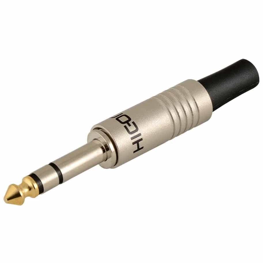 Hicon - Hicon HI-J63S01 Stereoklinkenstecker Gerade 6,3 mm