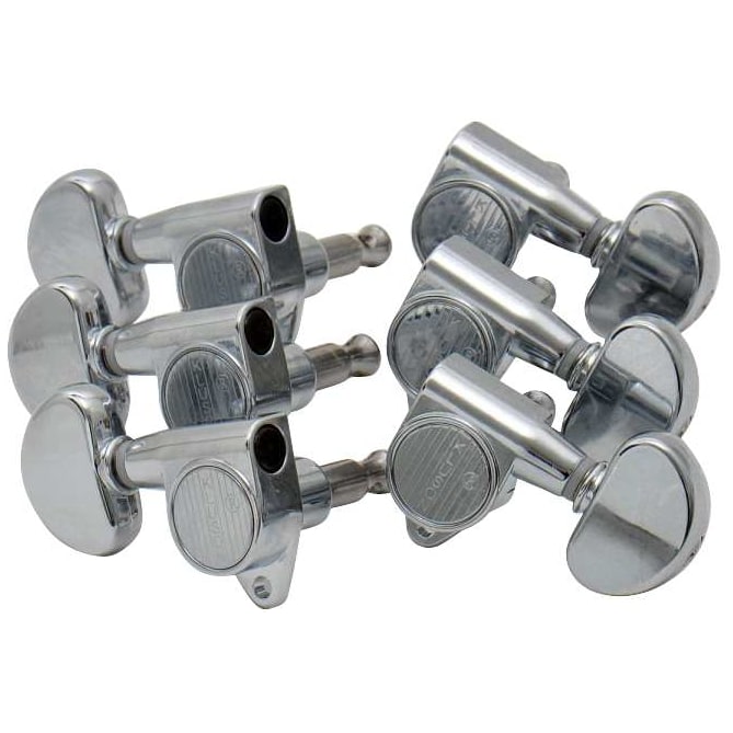 Kluson - Kluson MG33C Roundbacks 3L3R 90 Grad Chrom - 1