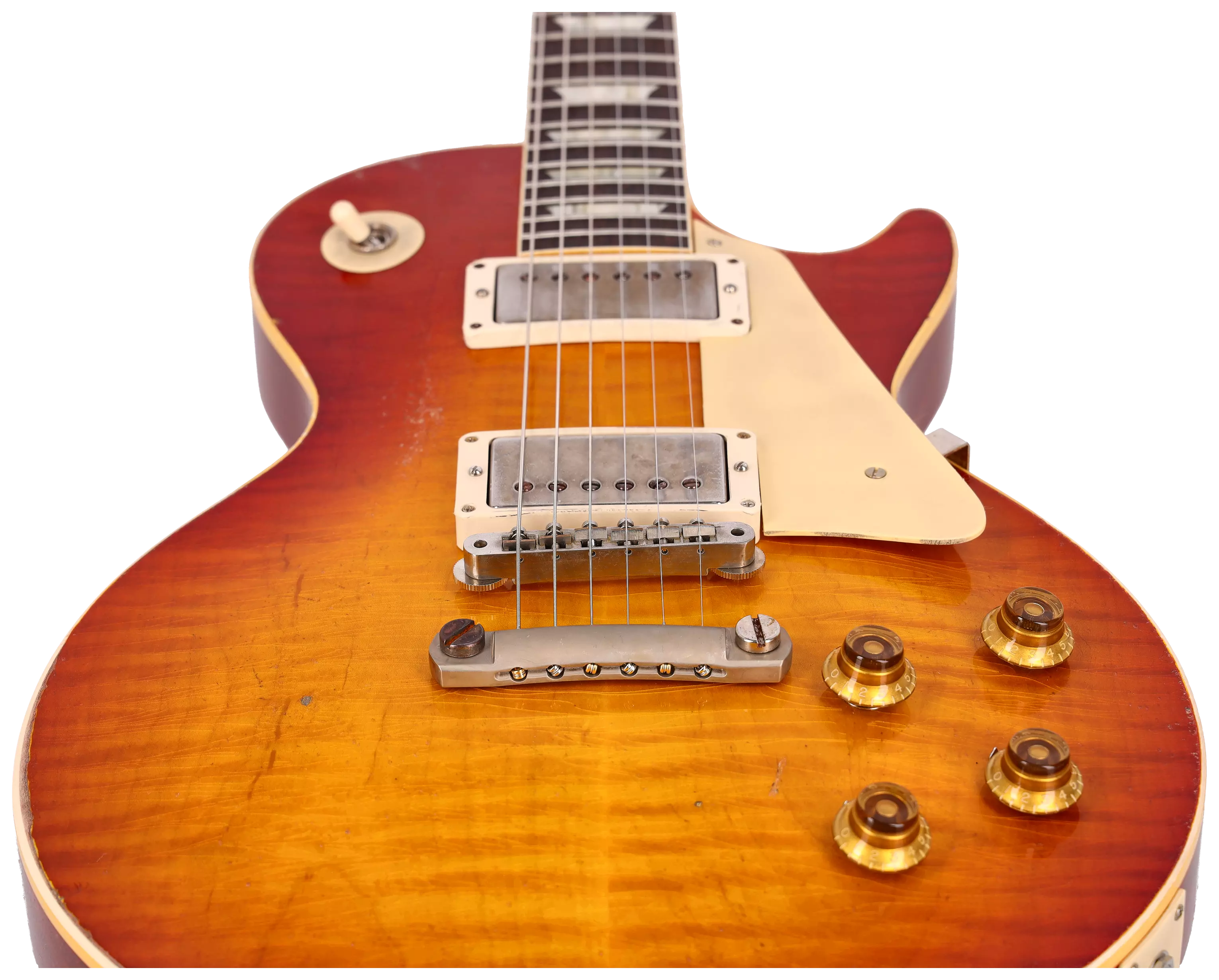 Gibson 1959 Les Paul Standard Reissue Heavy Aged Slow Iced Tea Fade Murphy Lab #93758 4