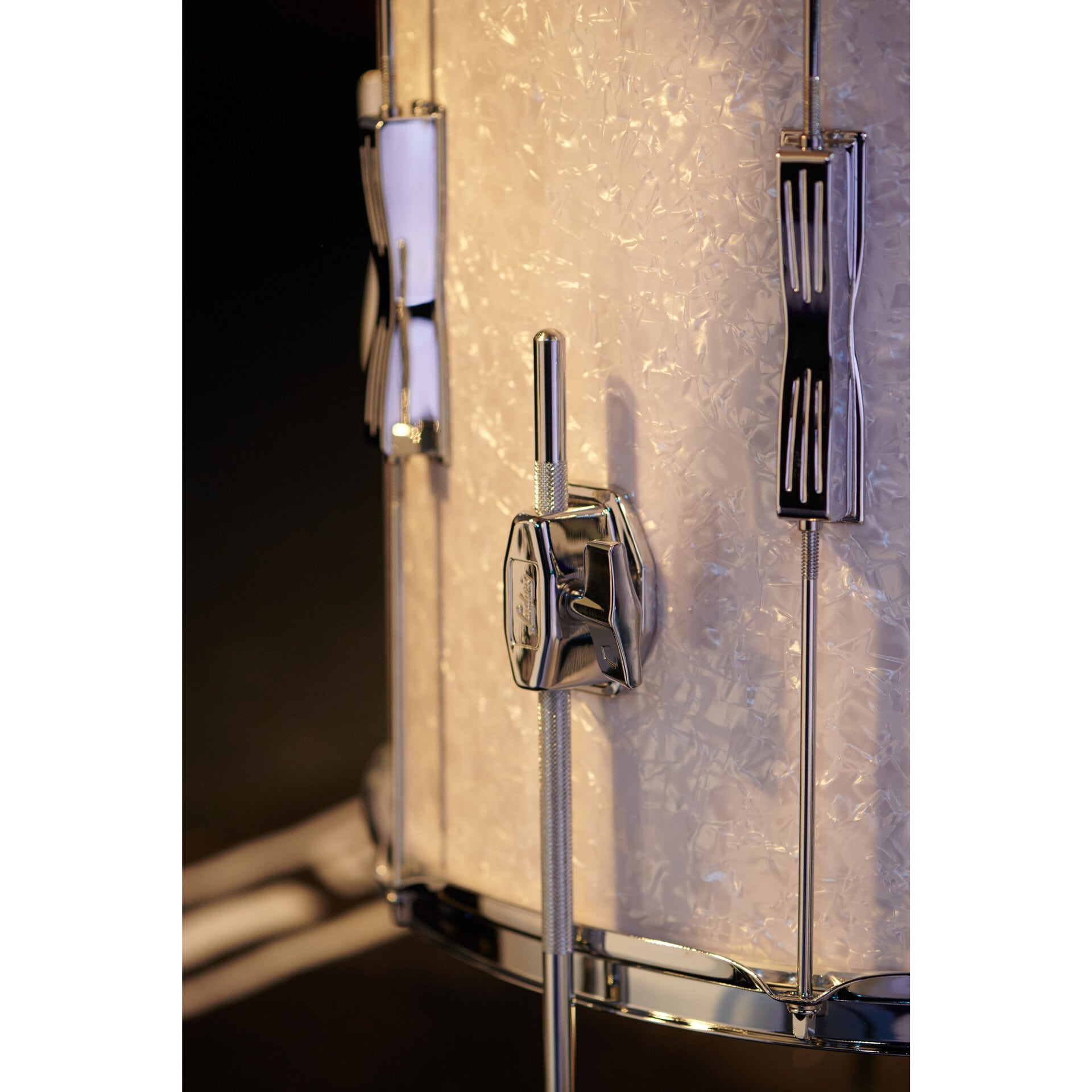 Ludwig Continental Club 22" White Marine Pearl Shell Set 6