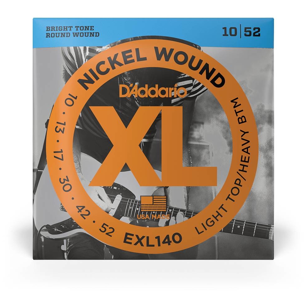 Image of D’addario exl140  xl electric nickel wound  010 052 10005188 0